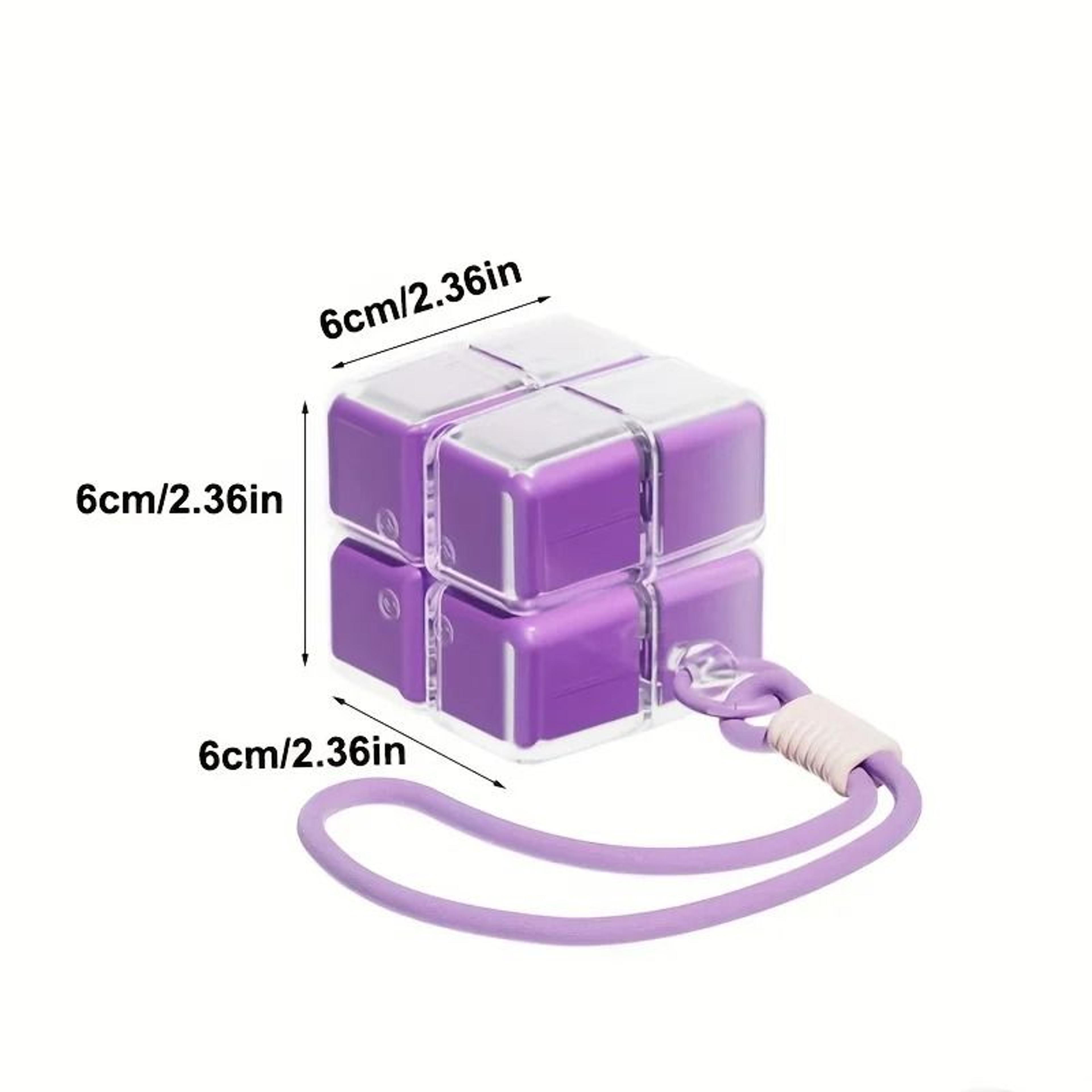 Magic Cube 8 Grid Pill Organizer Box With Hanging Rope Moisture Proof Travel Medicine Storage 3