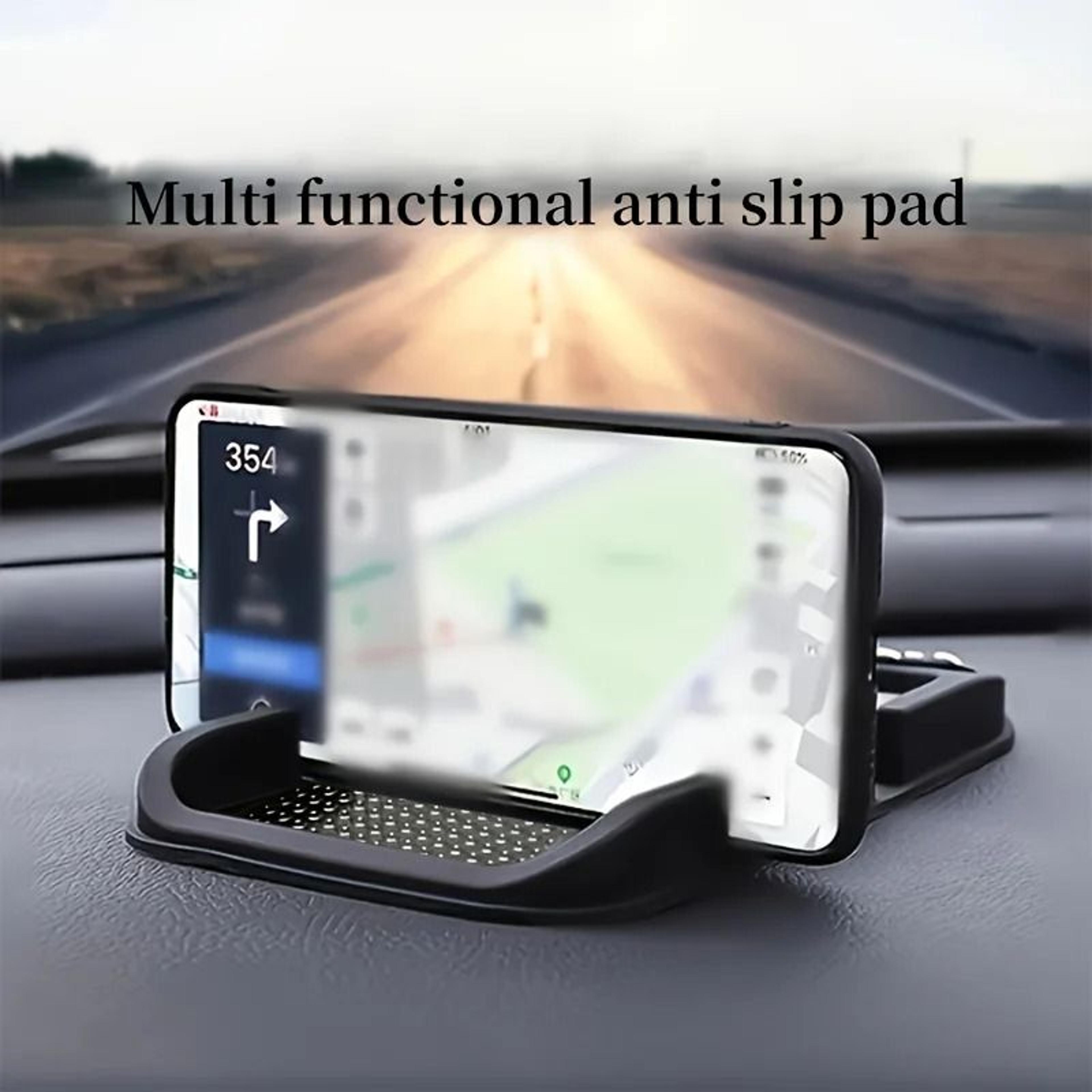 Non Slip Car Phone Holder Mat Anti Skid Dashboard Phone Mount 3
