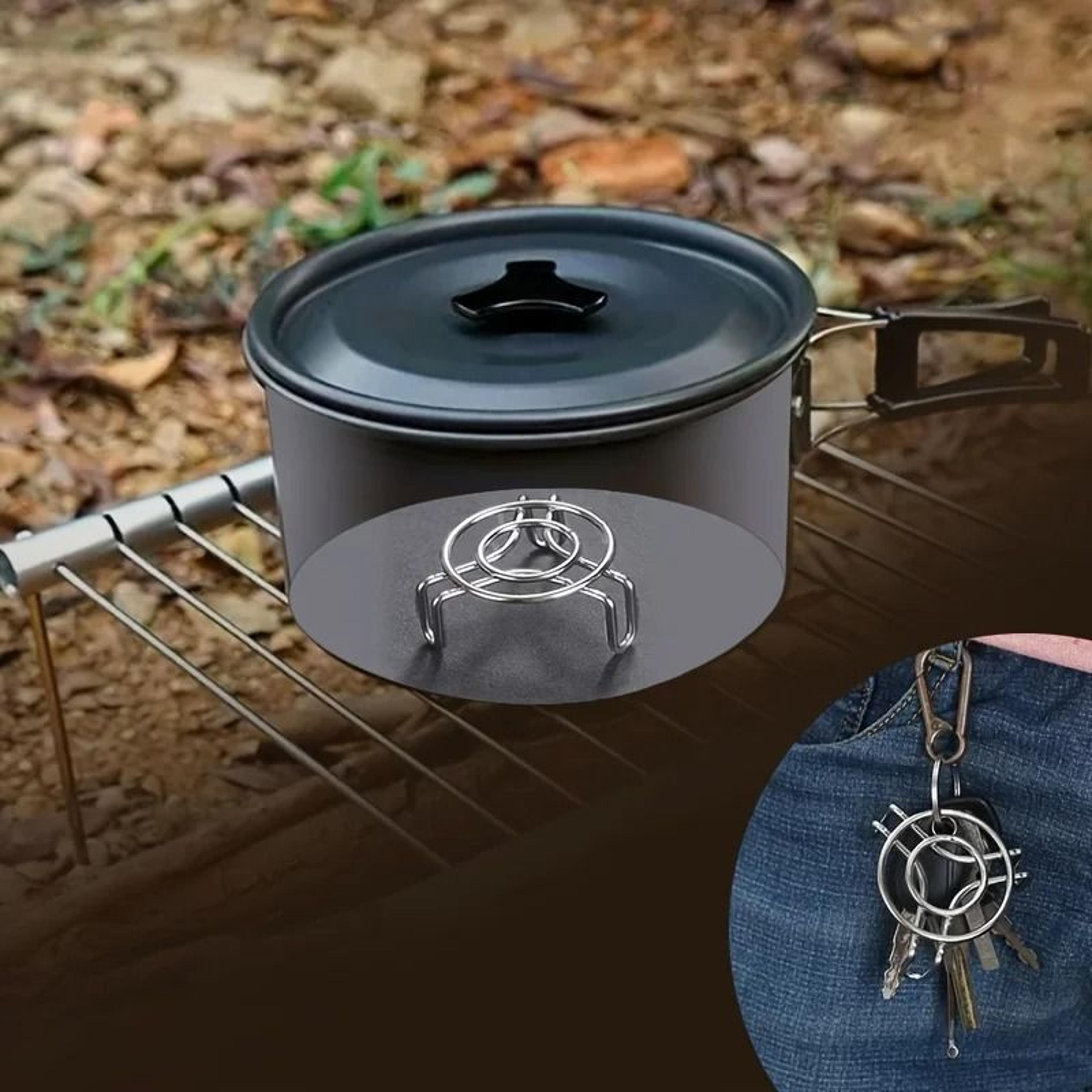 2 Inch Stainless Steel Steaming Rack Mini Pot Steamer Stand 3