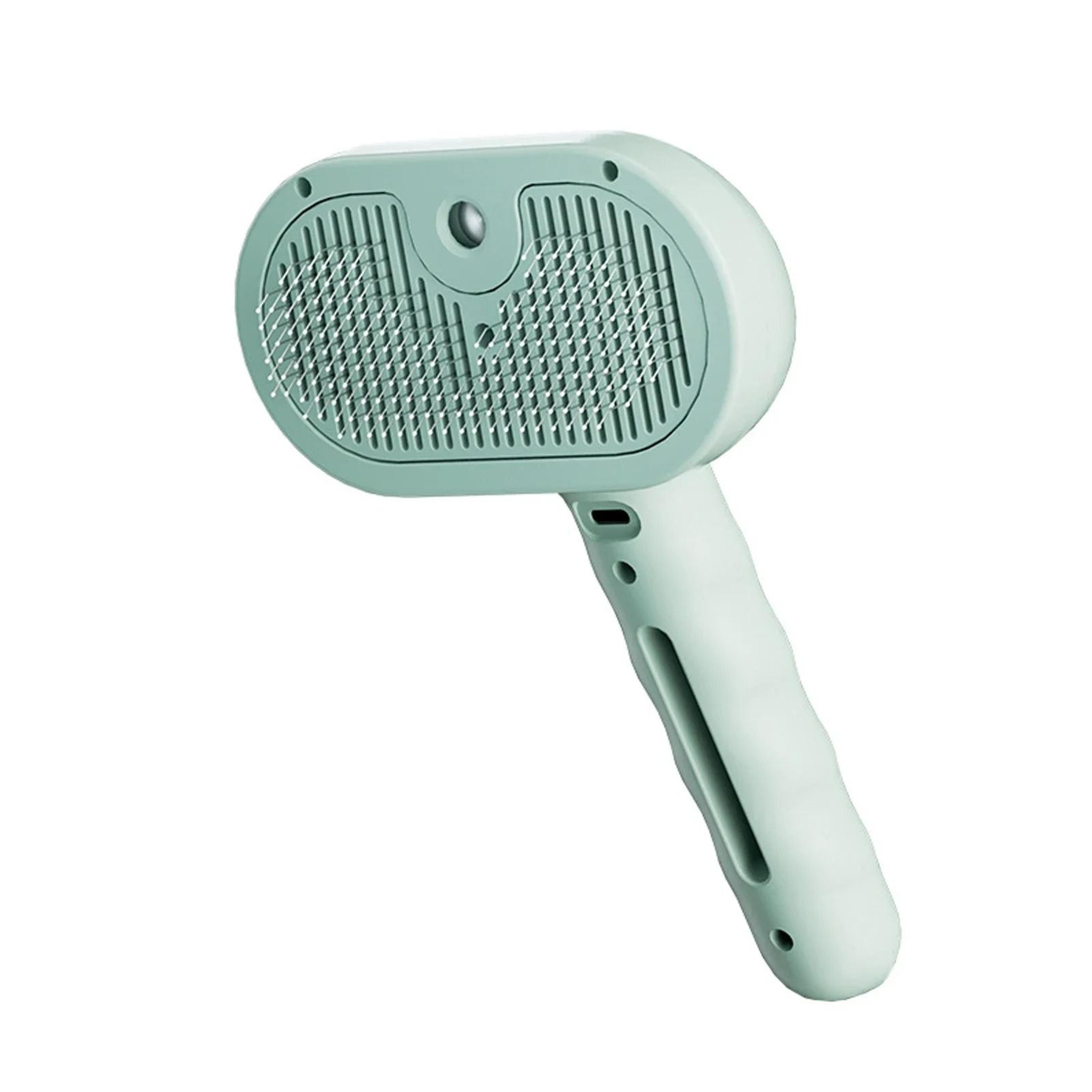 Steam Spray Dog Grooming Brush With Gentle Massage And De Shedding Care 1