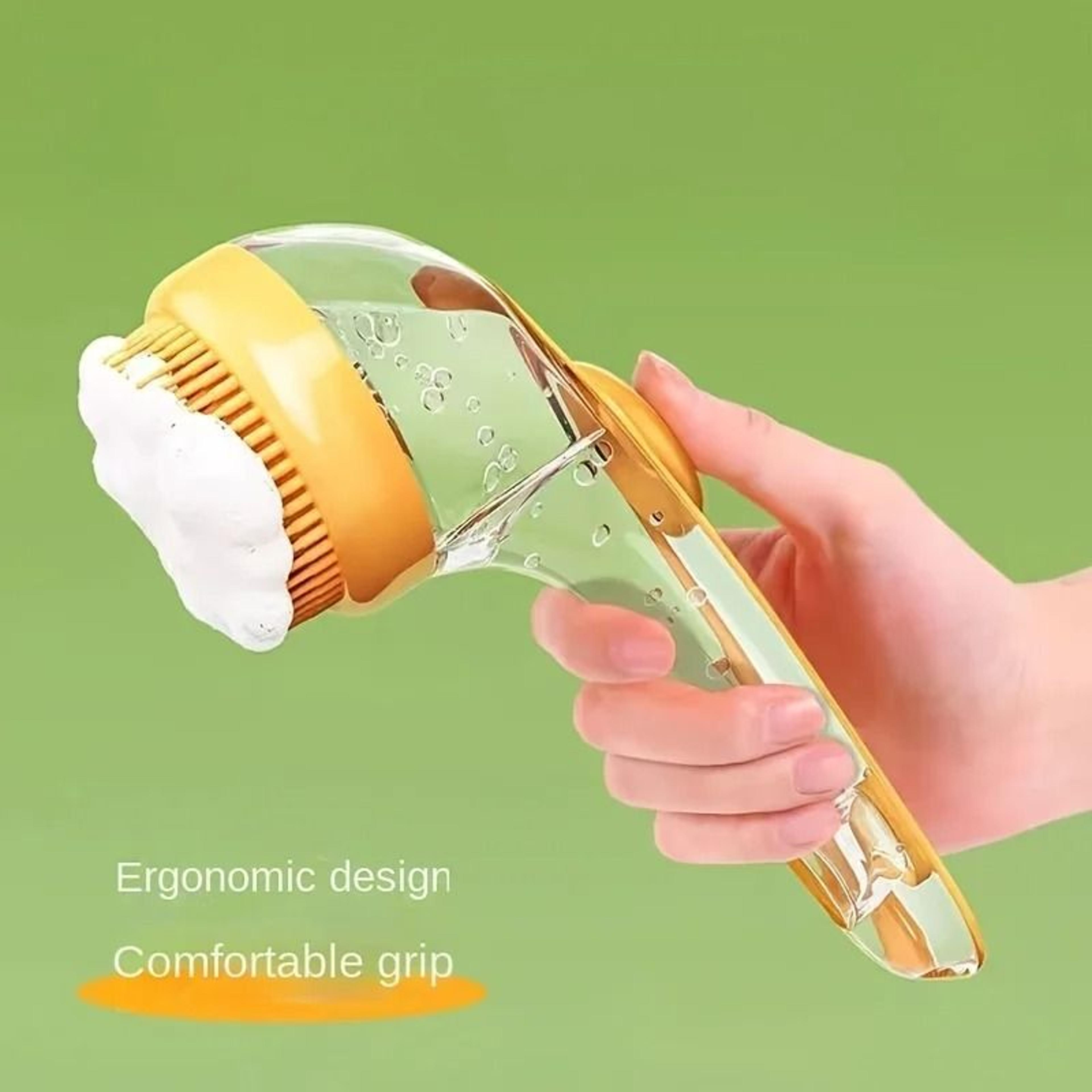 Pet Bath Brush For Small Dogs And Cats Gentle Massage Dog Washing Brush 5