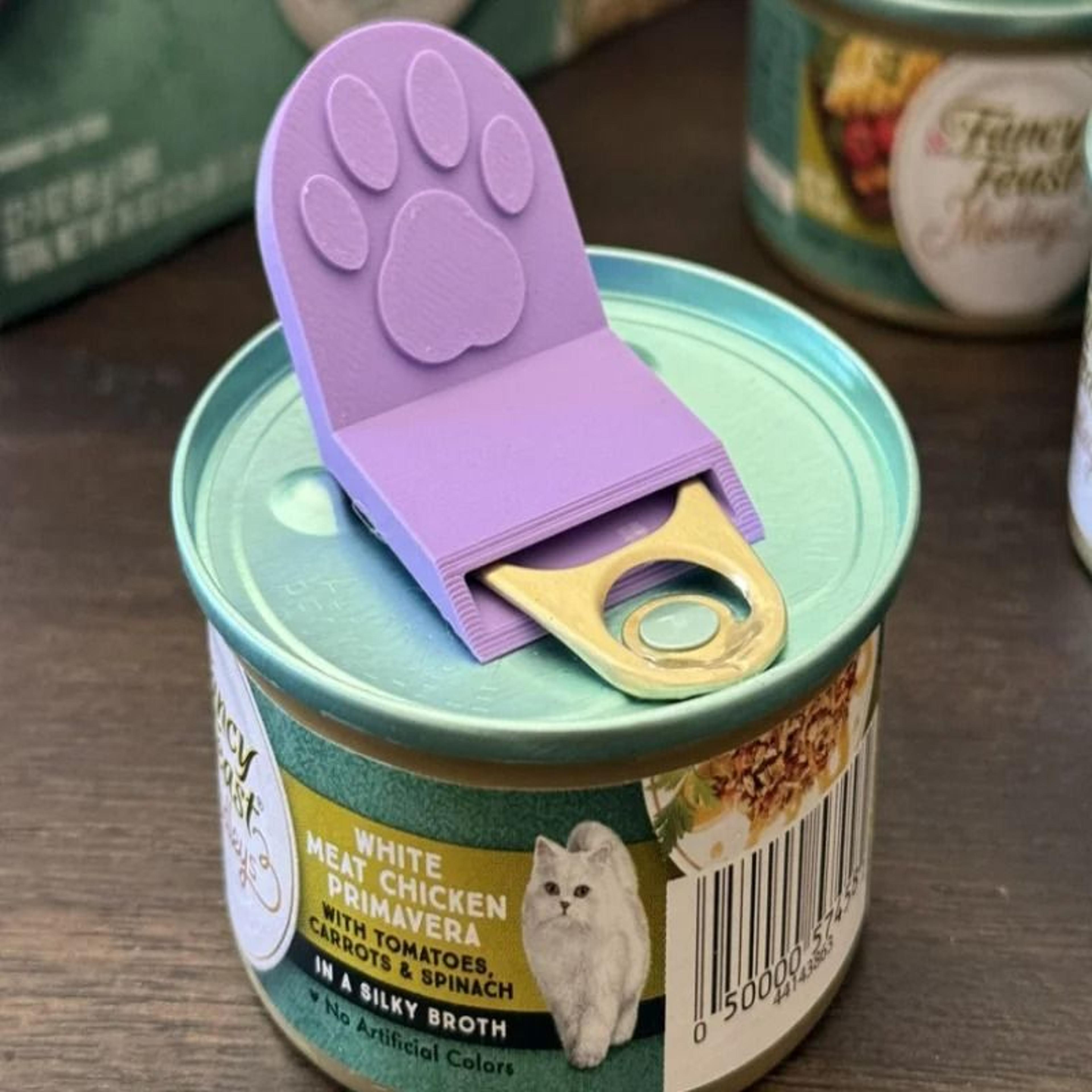 Large Ergonomic Pet Can Opener Non Slip Easy Grip Tool For Cat And Dog Food 0