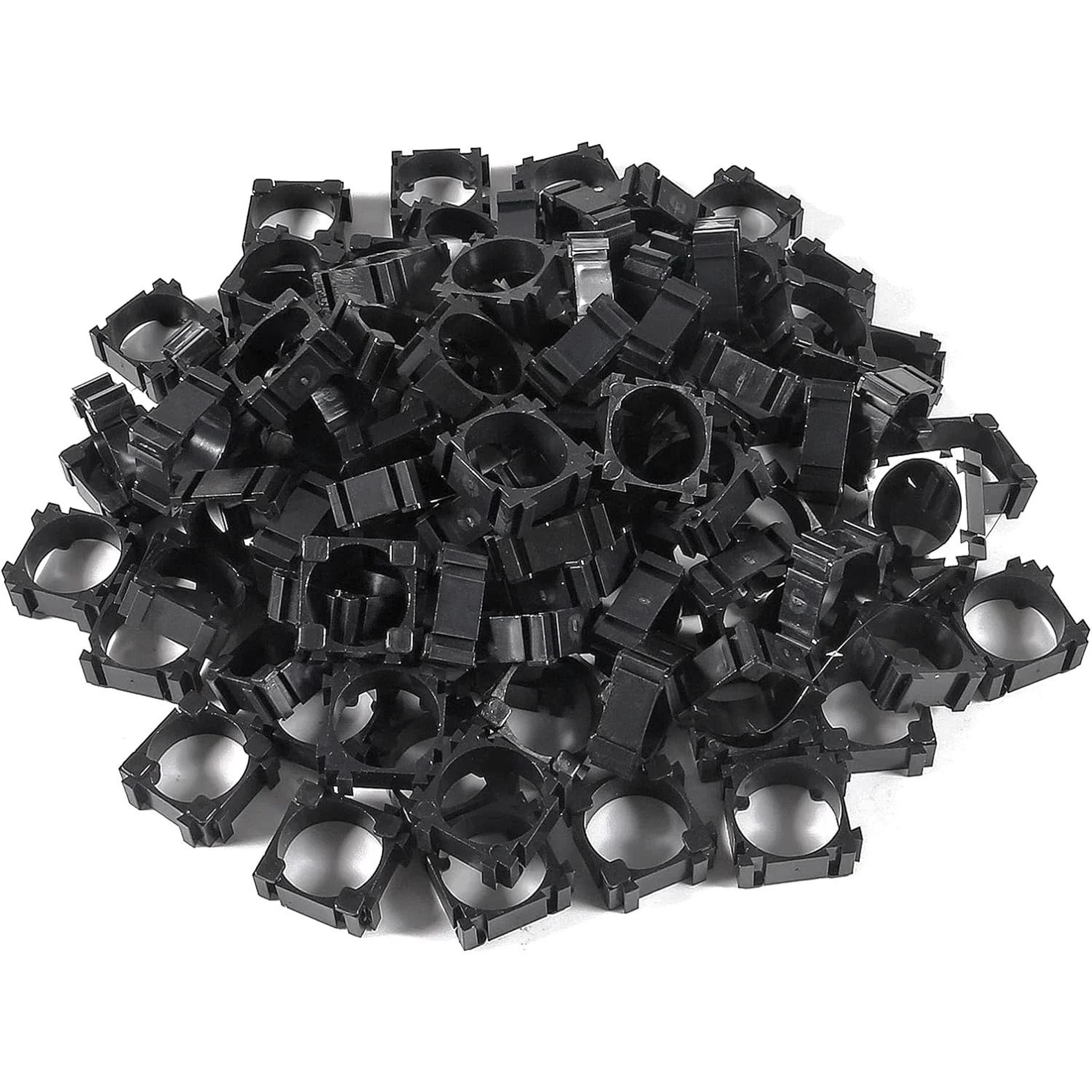 100 Pcs 18650 Battery Holder Plastic Battery Pack Bracket For DIY Projects 0