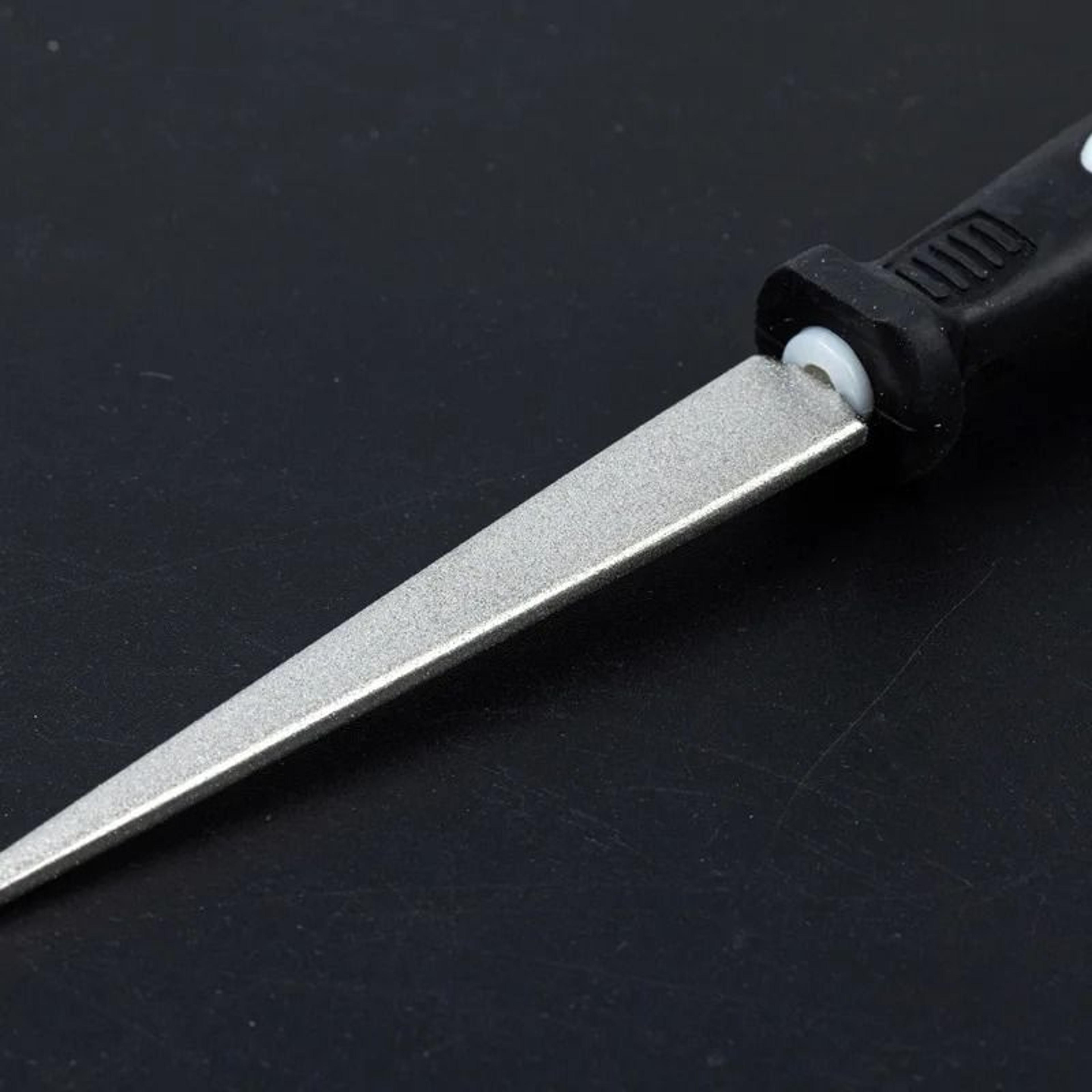 Diamond Sharpening Stone Double Sided Knife Sharpening Tool With Handle 3