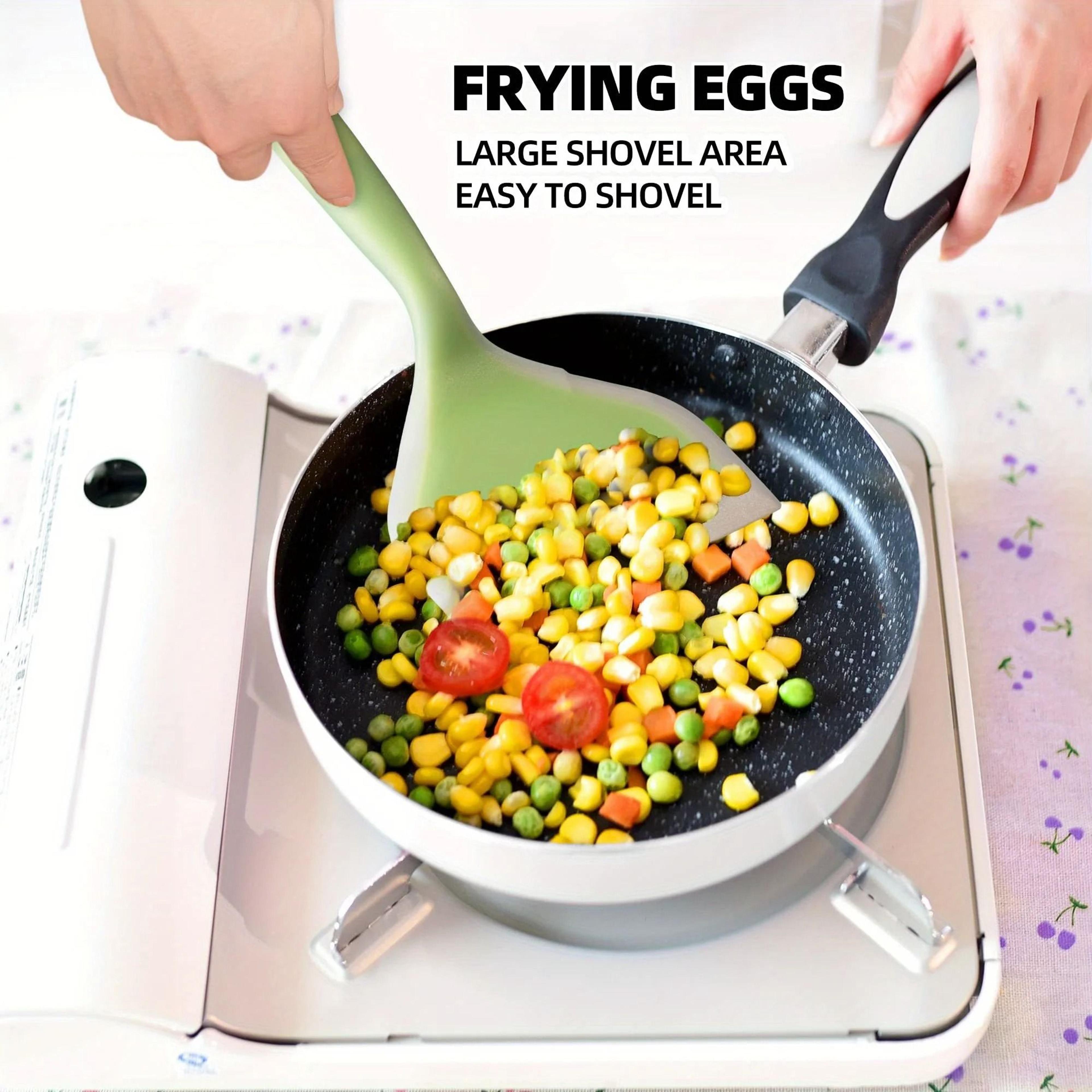 Silicone Spatula Heat Resistant Non Stick Kitchen Cooking Utensil 1