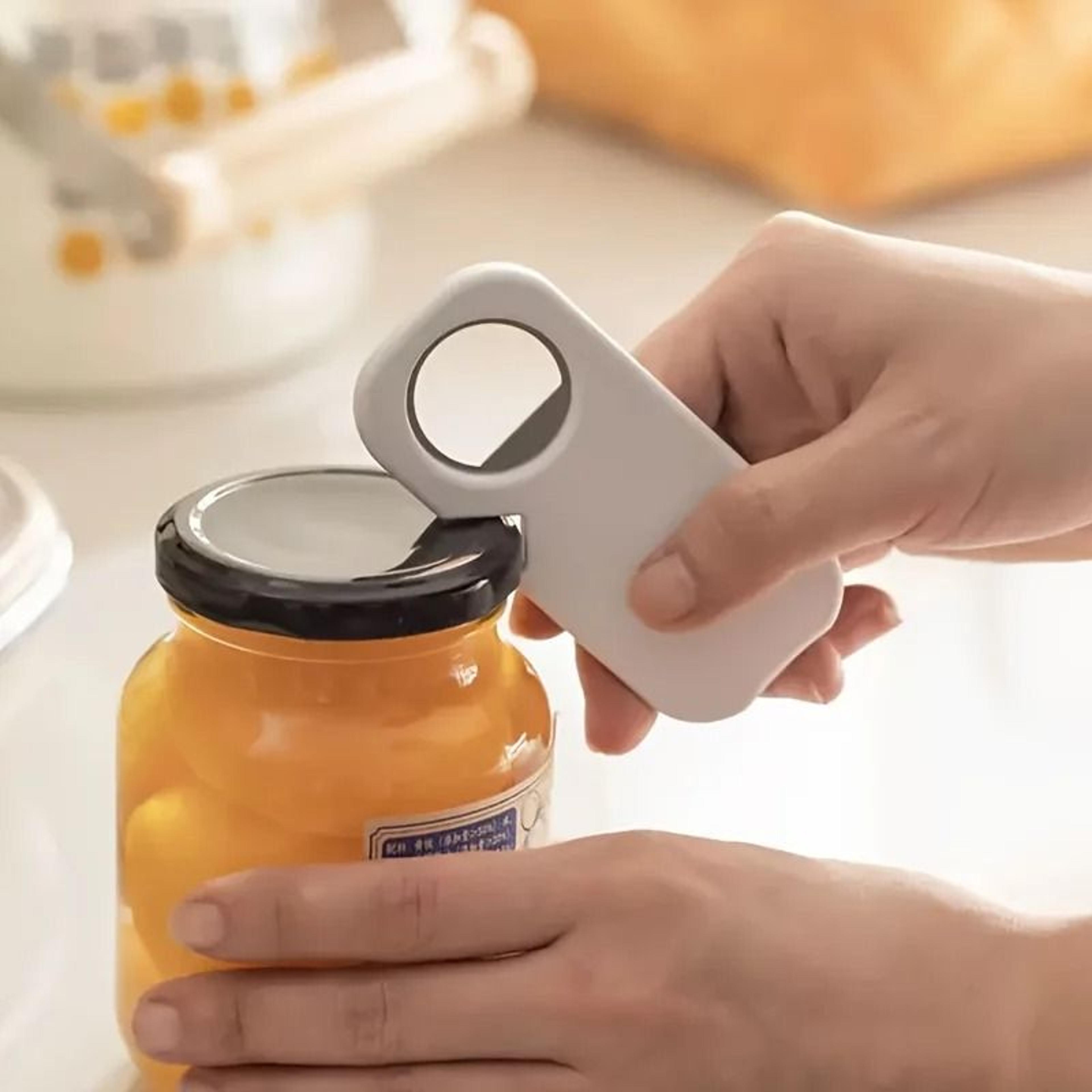 3 In 1 Magnetic Bottle Opener Stainless Steel Can And Beverage Opener 6