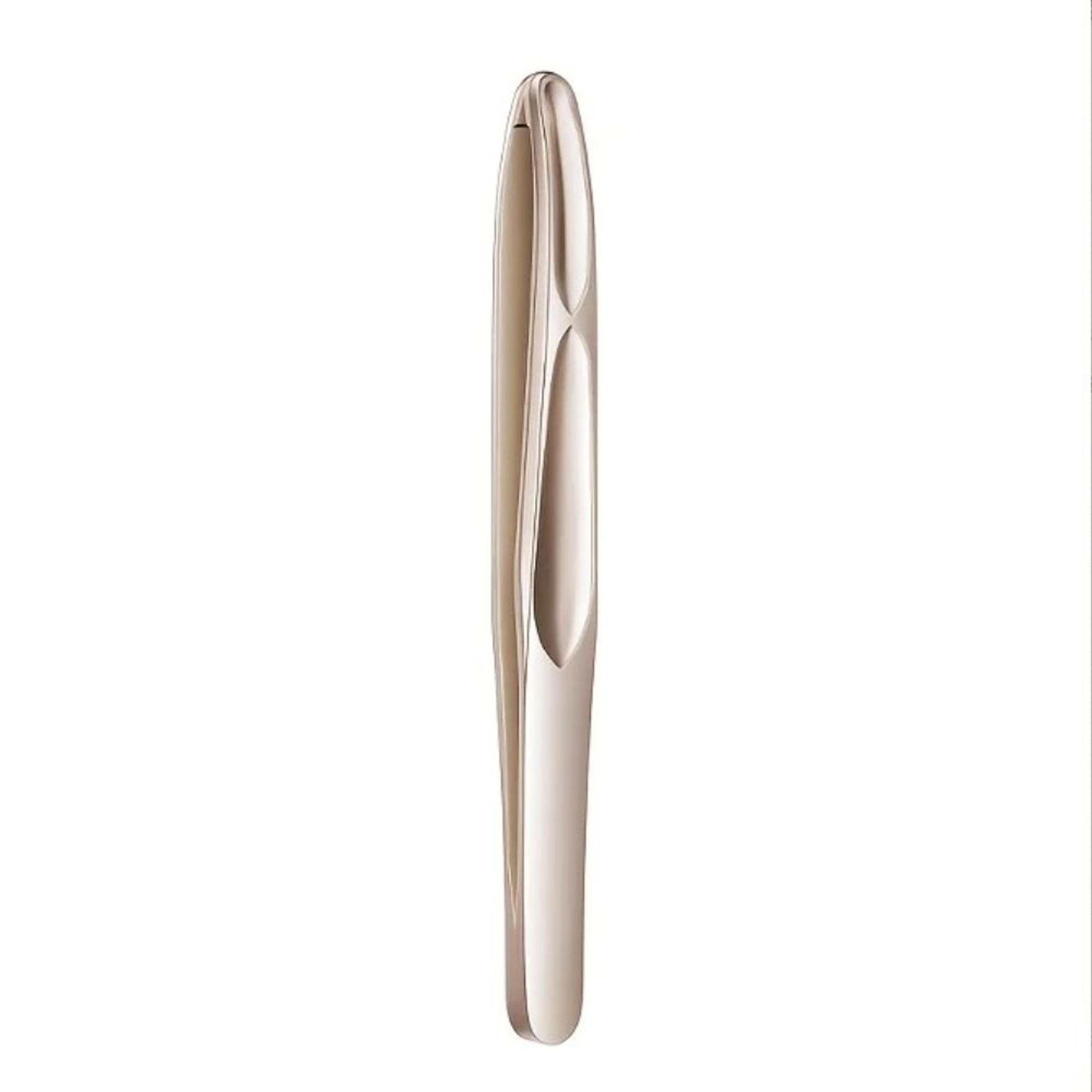 Premium Round Head Precision Tweezers For Eyebrow Facial And Beard Hair Removal 0