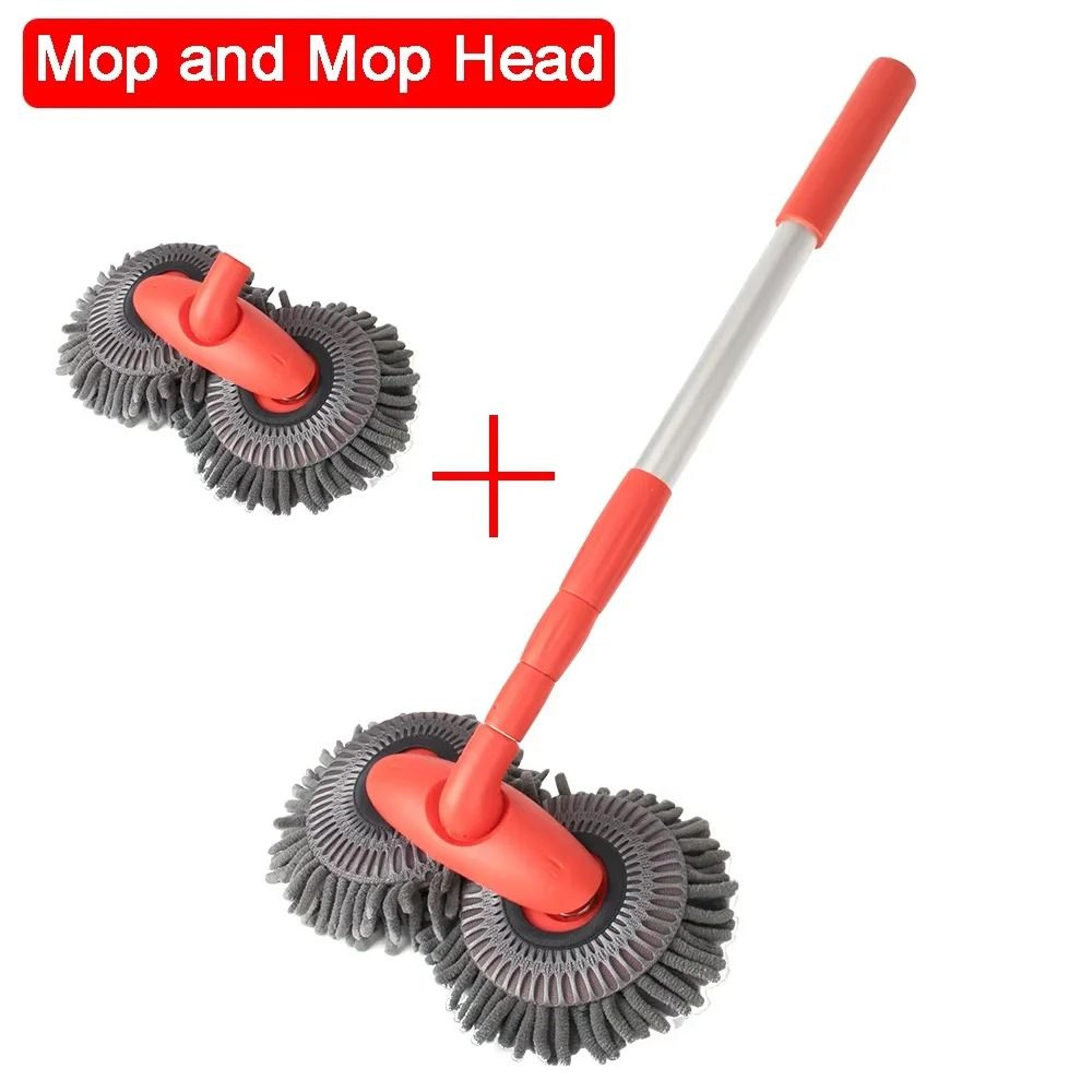Extendable Chenille Car Wash Mop Brush Foam Cleaner Tool 3
