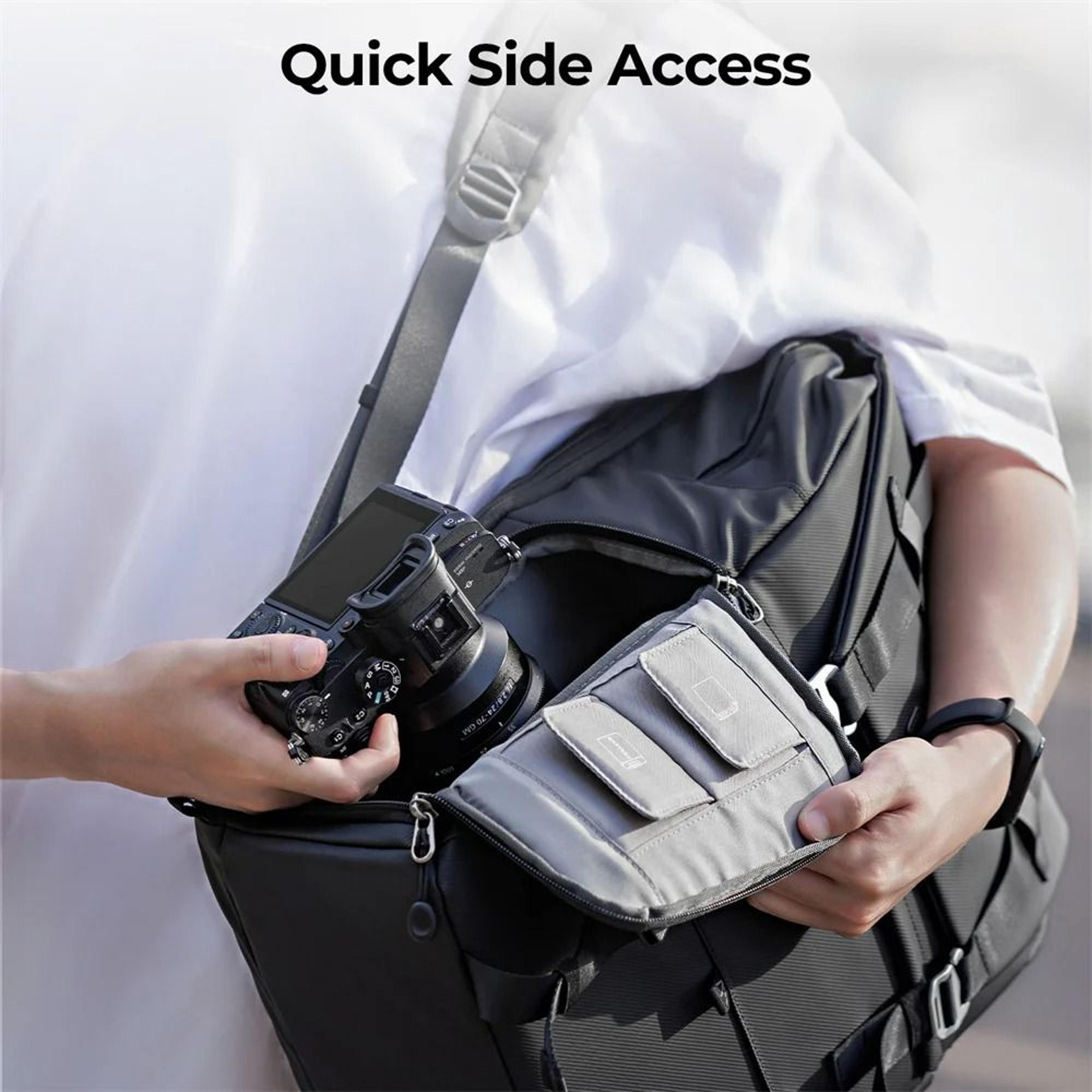 K And F Concept Professional Camera Backpack For Outdoor Travel And Tripod Carry 9