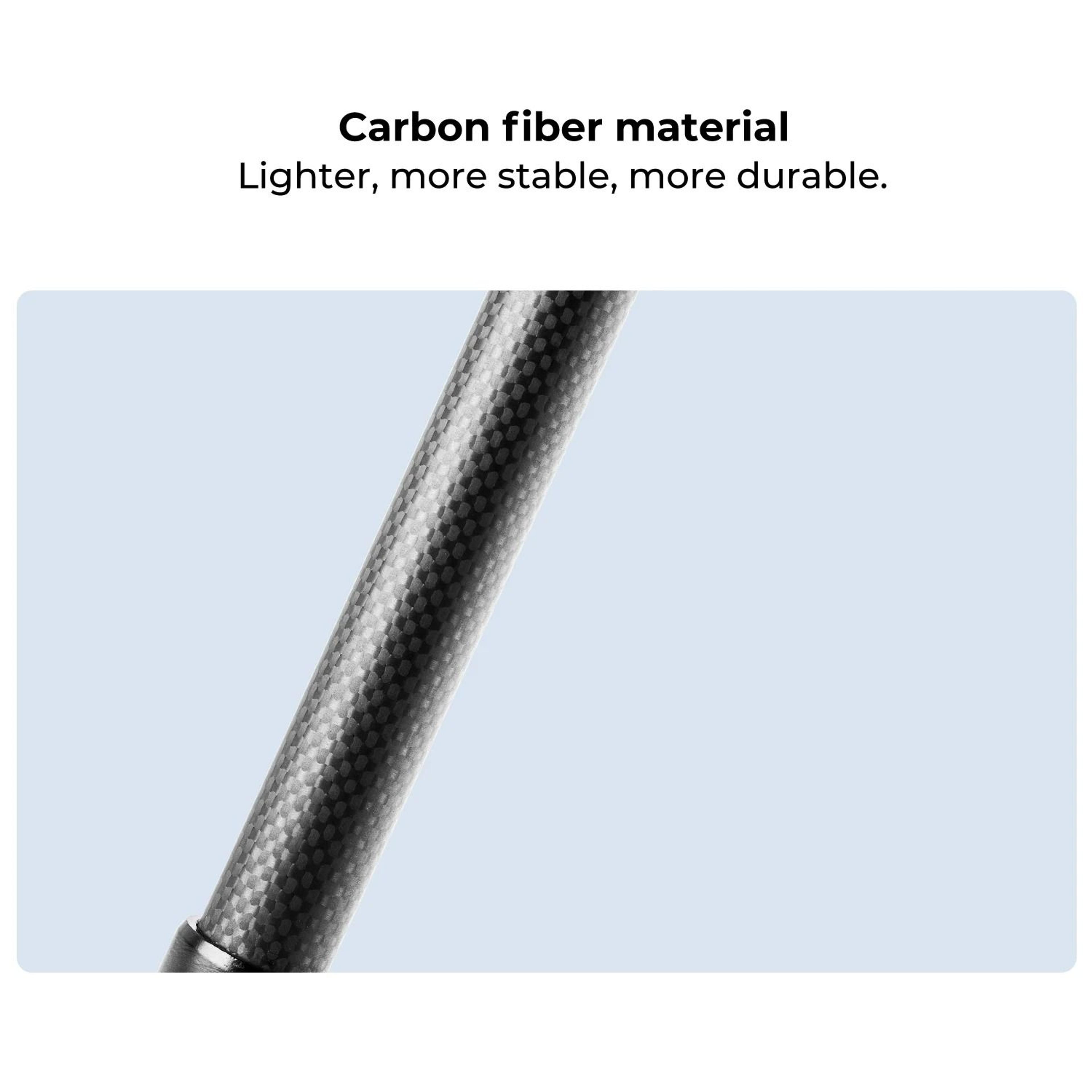 K And F Concept Carbon Fiber Travel Camera Tripod 60 Inch With 360 Ball Head 4