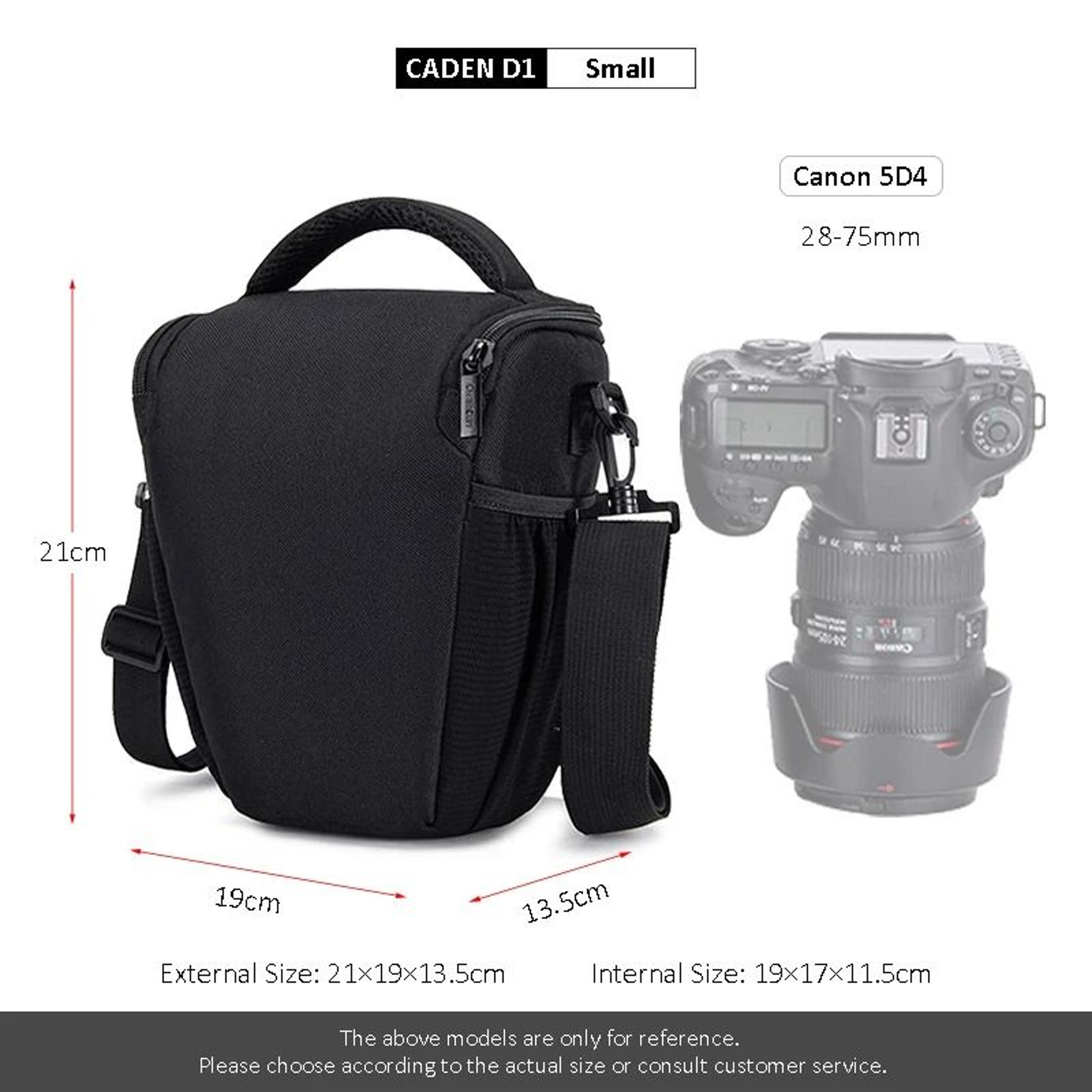 Compact Nylon Camera Shoulder Bag Triangle Sling For DSLR And Mirrorless Cameras 1