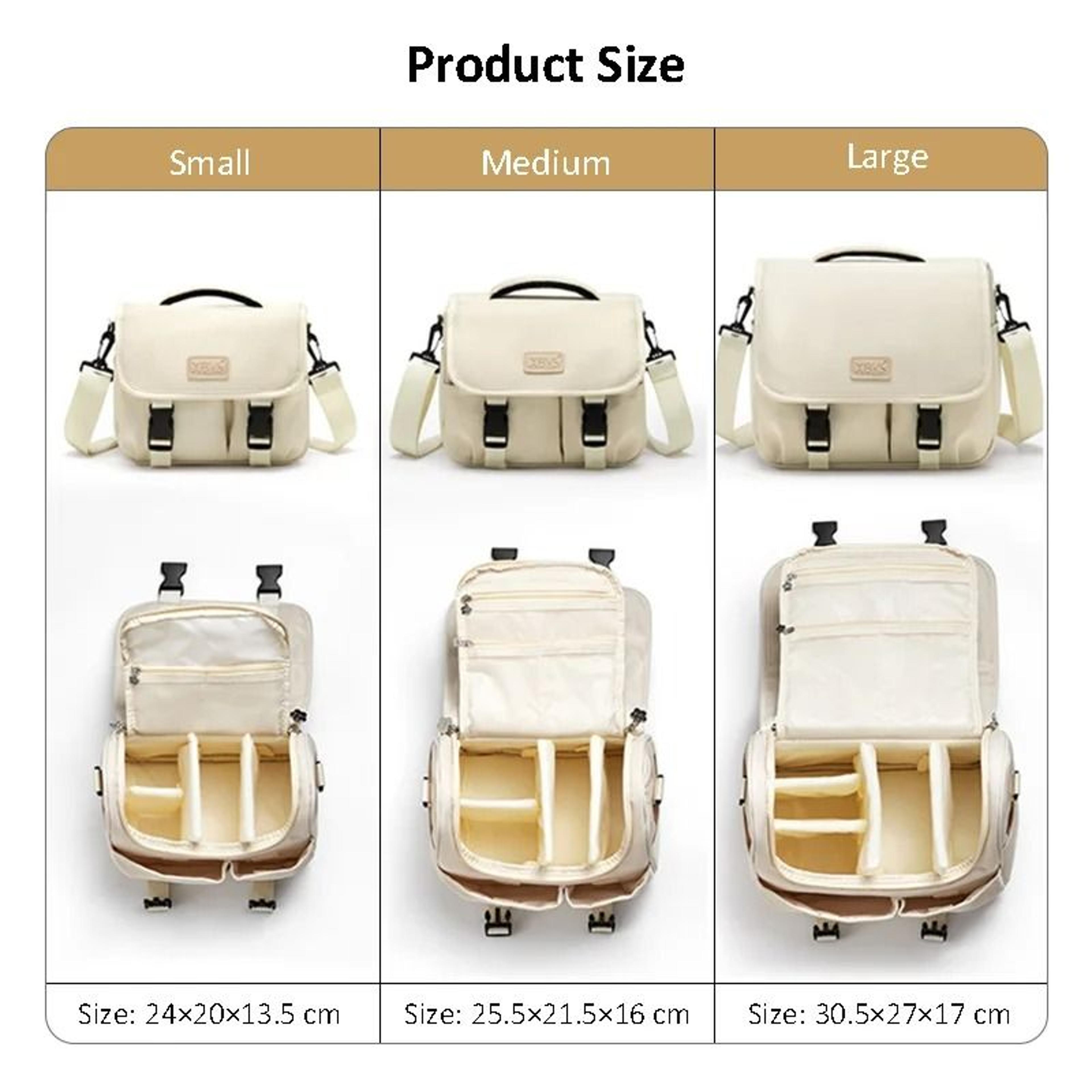 Womens DSLR Camera Shoulder Bag Compact Photography Storage For Mirrorless Cameras 8
