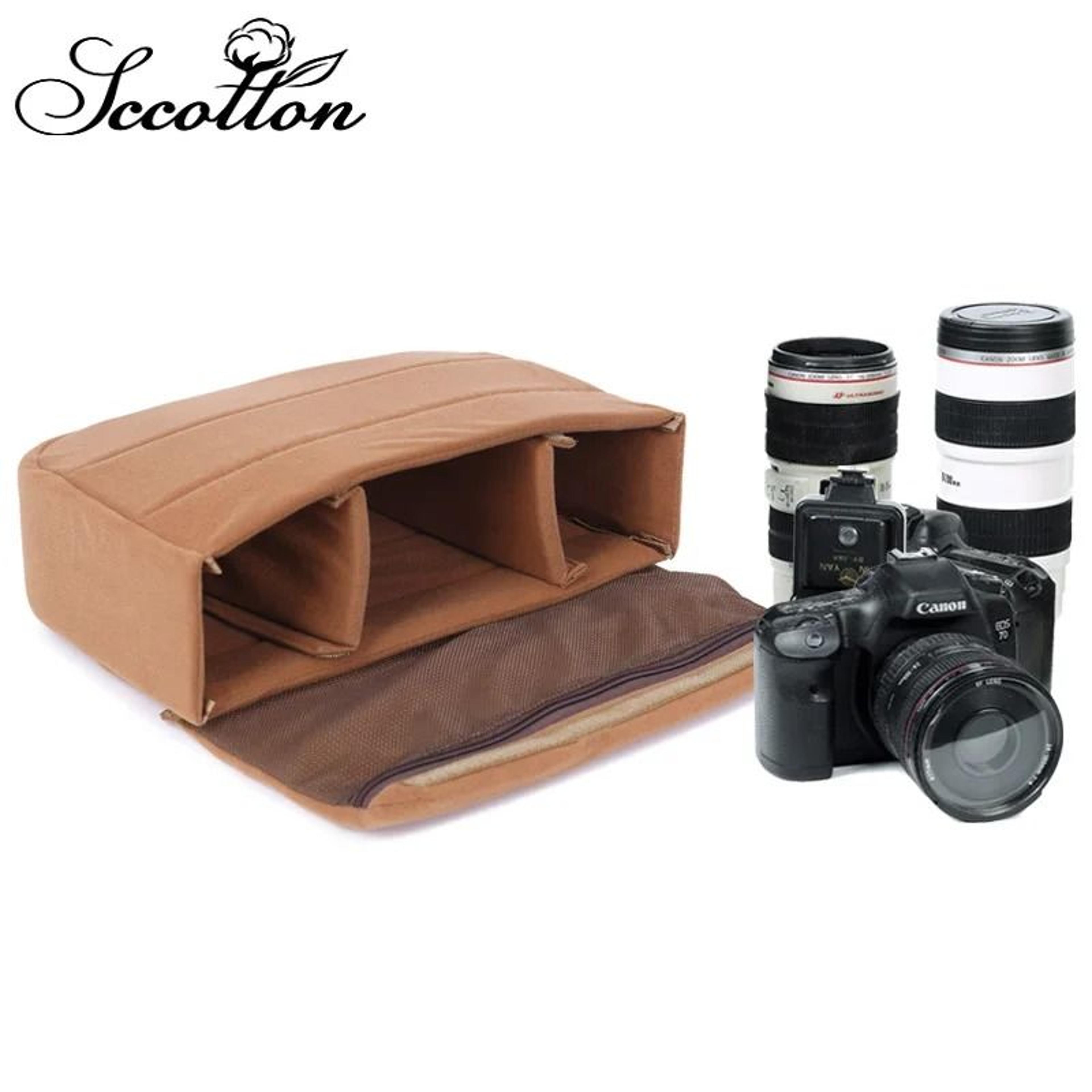 Padded DSLR Camera Inner Bag Casual Protective Insert For Photography And Video 0