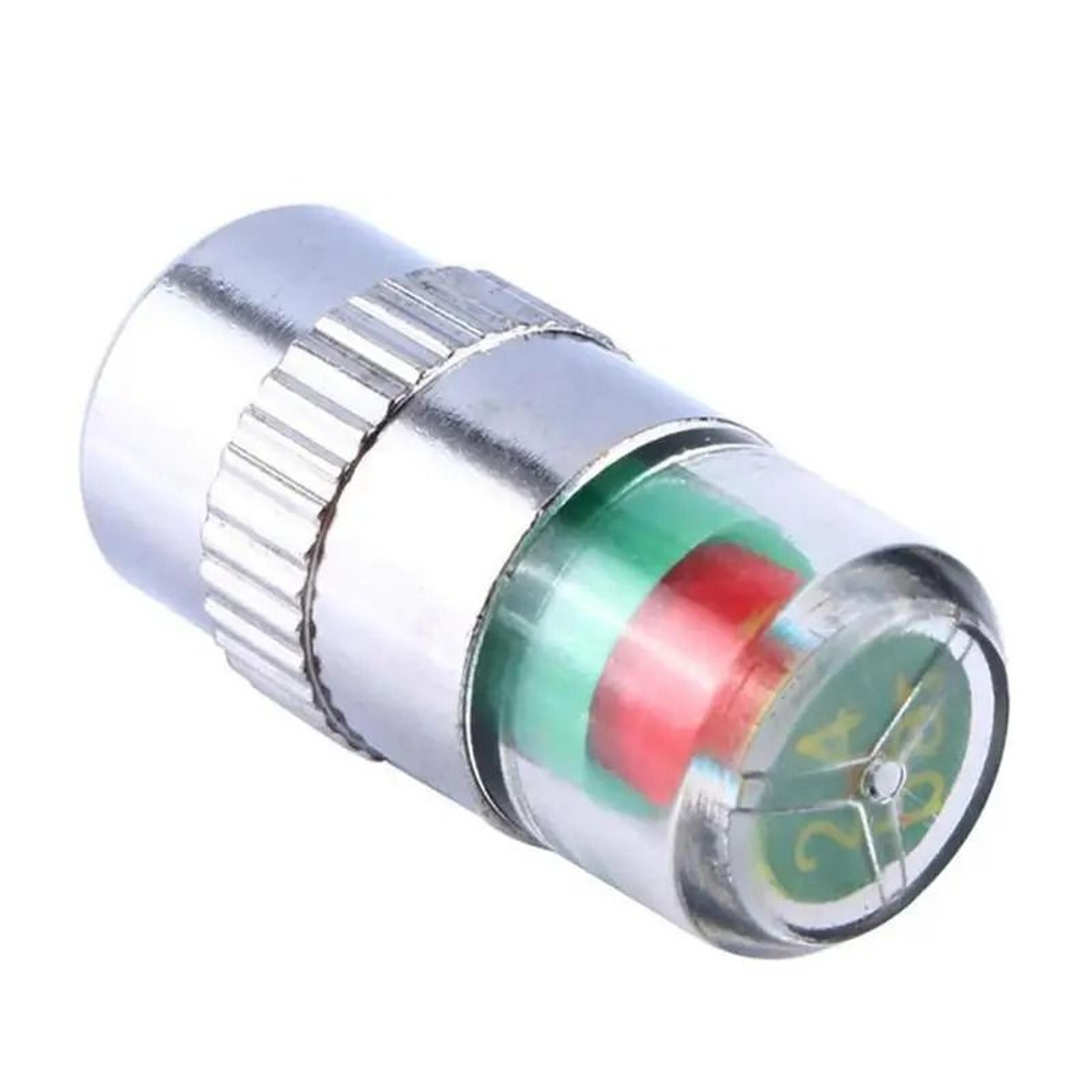 4PCS Tire Pressure Gauge Caps Car And Motorcycle Tire Pressure Monitoring Caps 1