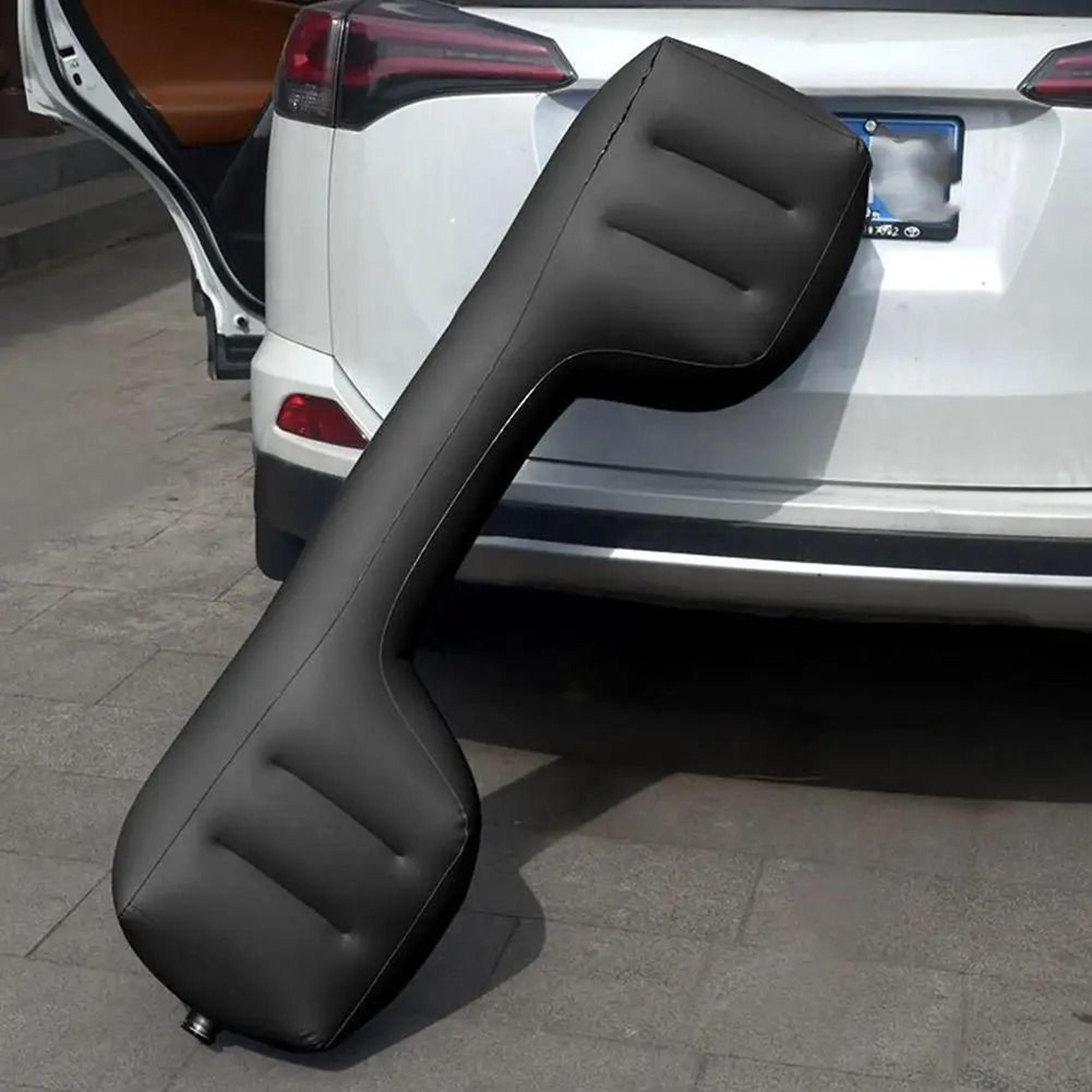 Foldable Car Inflatable Bed Rear Seat Car Travel Bed With Gap Filler Pads 5