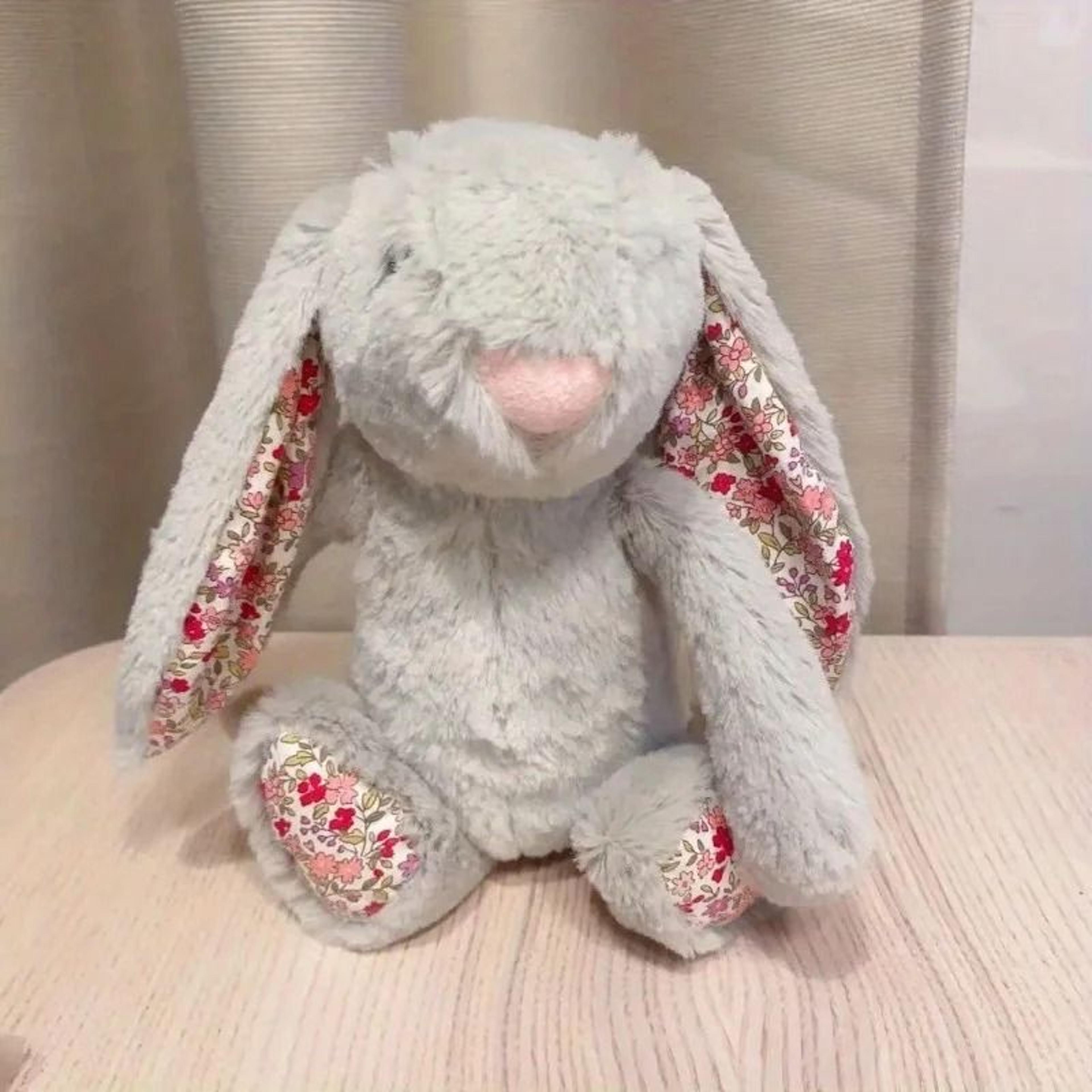 Cute Rabbit Plush Doll Soft Bunny Plush Toy With Long Ears 5