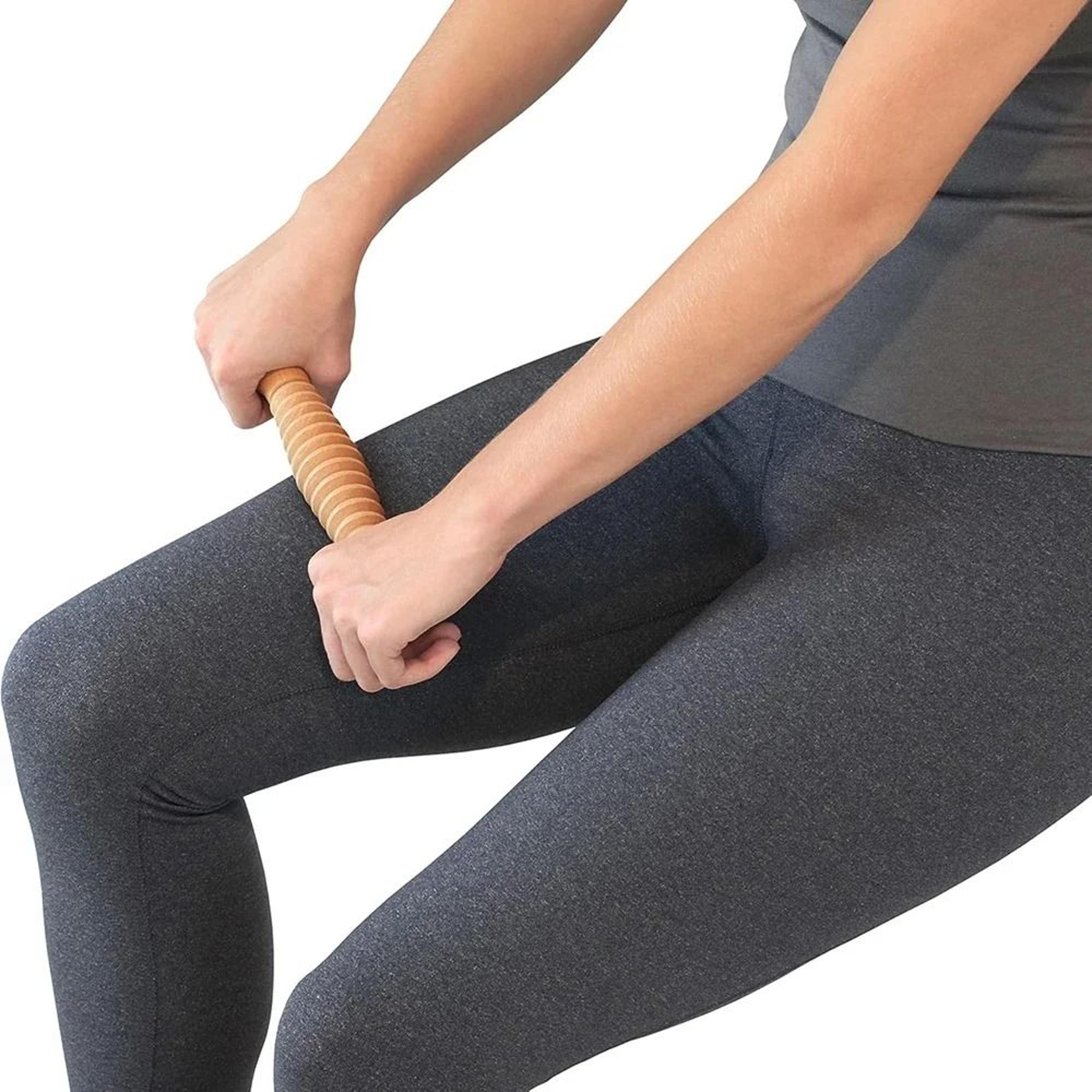 Wooden Foot Roller Massager For Plantar Fasciitis Deep Tissue Stress Relief 3