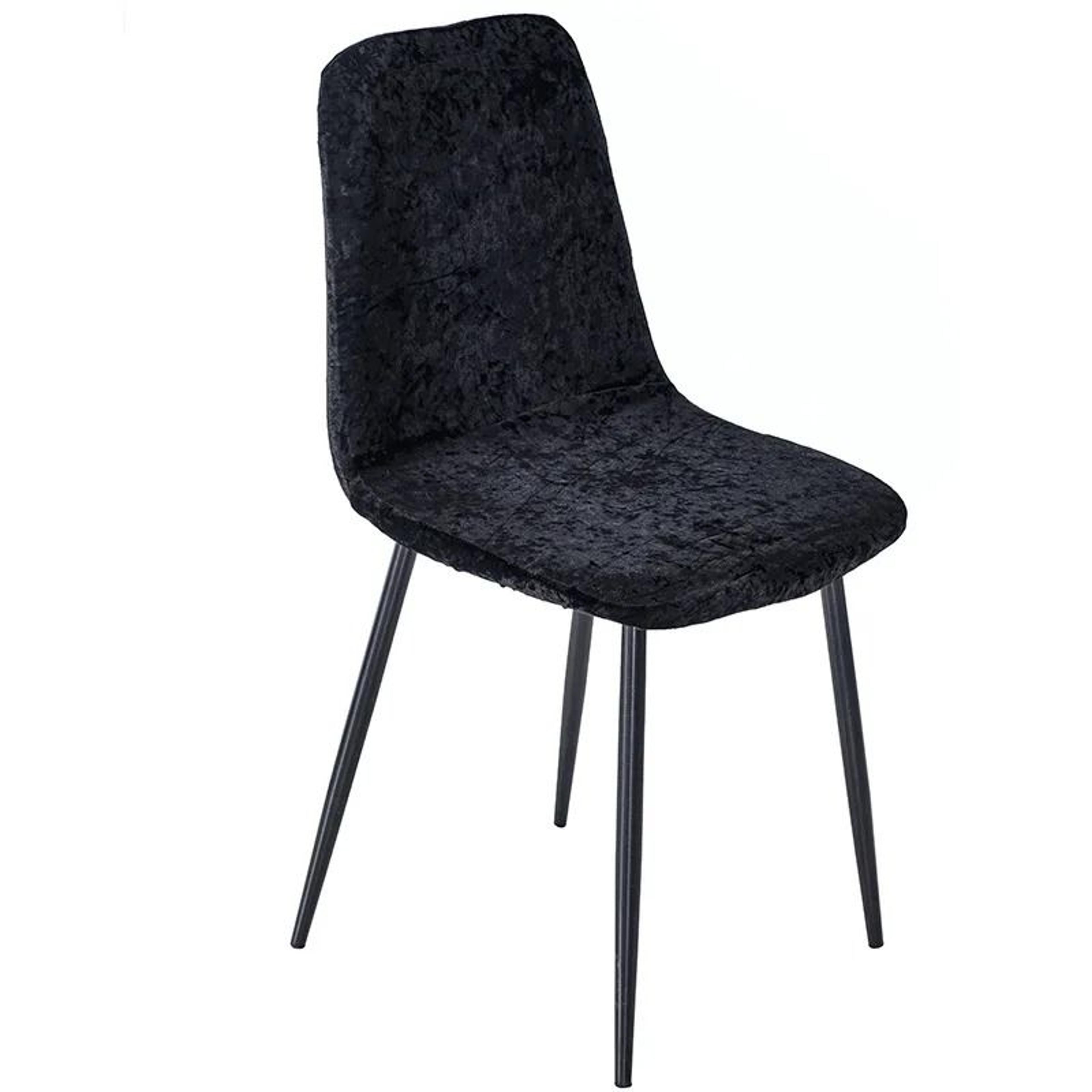 Velvet Shell Chair Cover Stretch Seat Protector For Bar And Dining Chairs 10