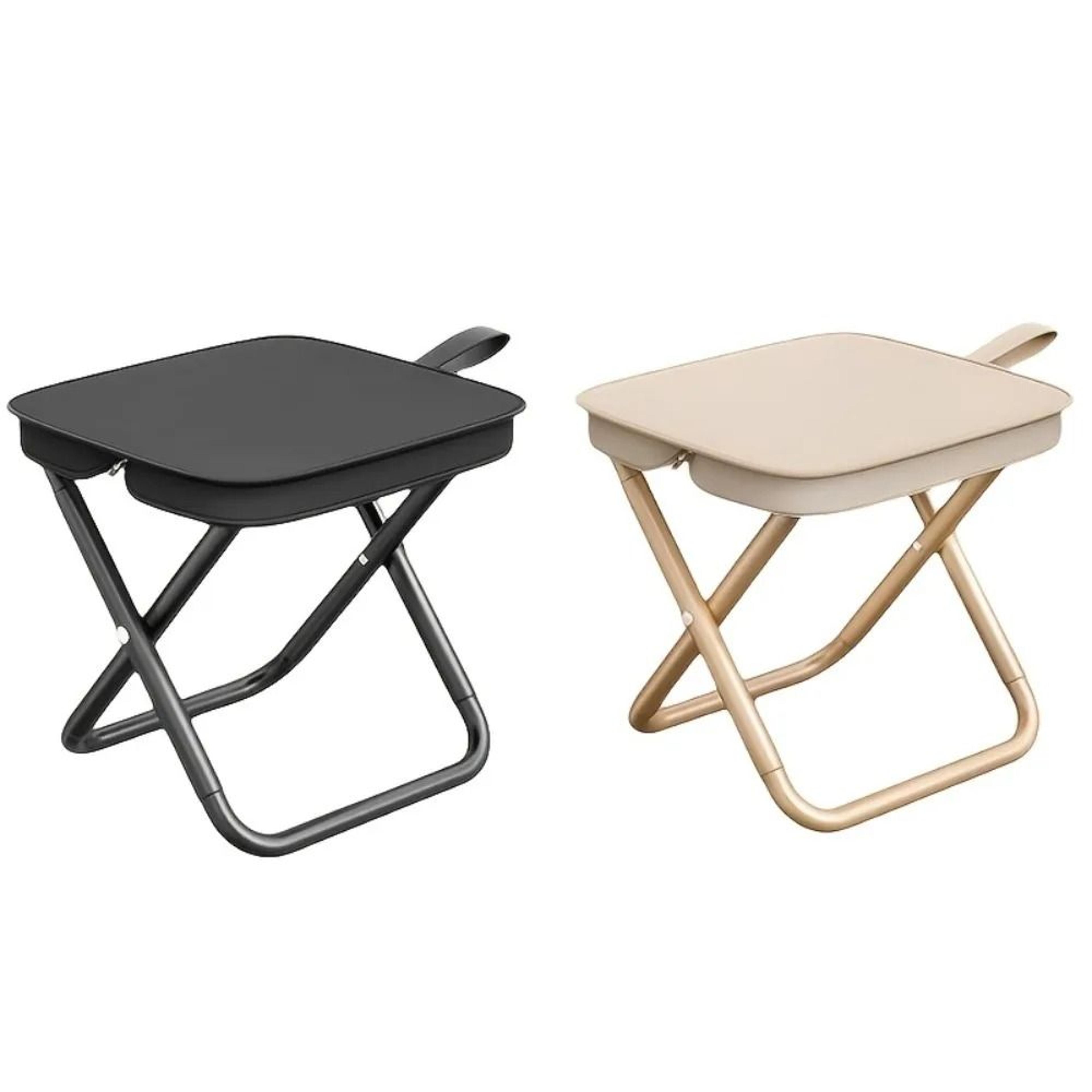 portable folding camping stool pencil case chair for fishing and travel