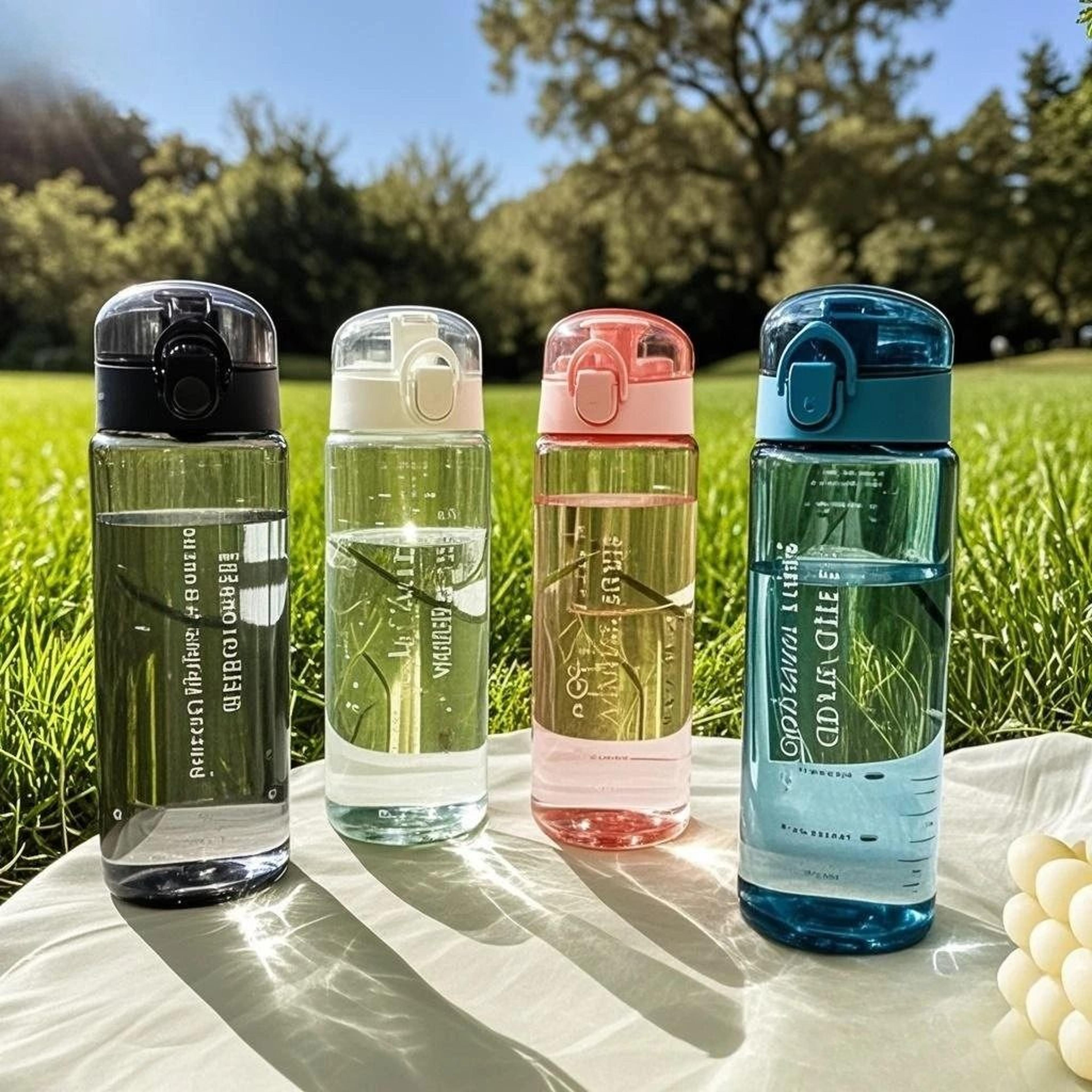 780ml BPA Free Plastic Water Bottle Leak Proof Large Capacity For Travel And Outdoor Use 0