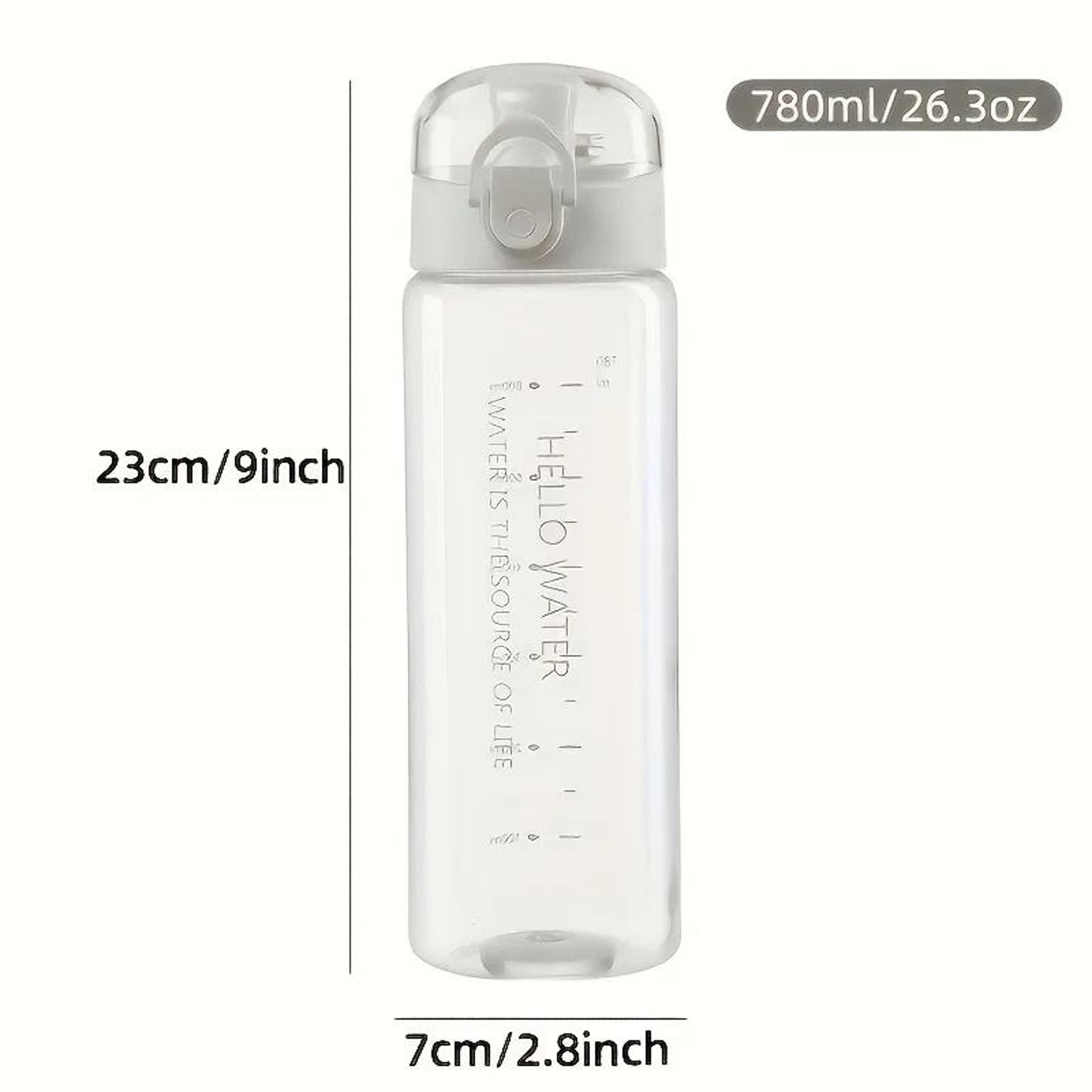 780ml BPA Free Plastic Water Bottle Leak Proof Large Capacity For Travel And Outdoor Use 5
