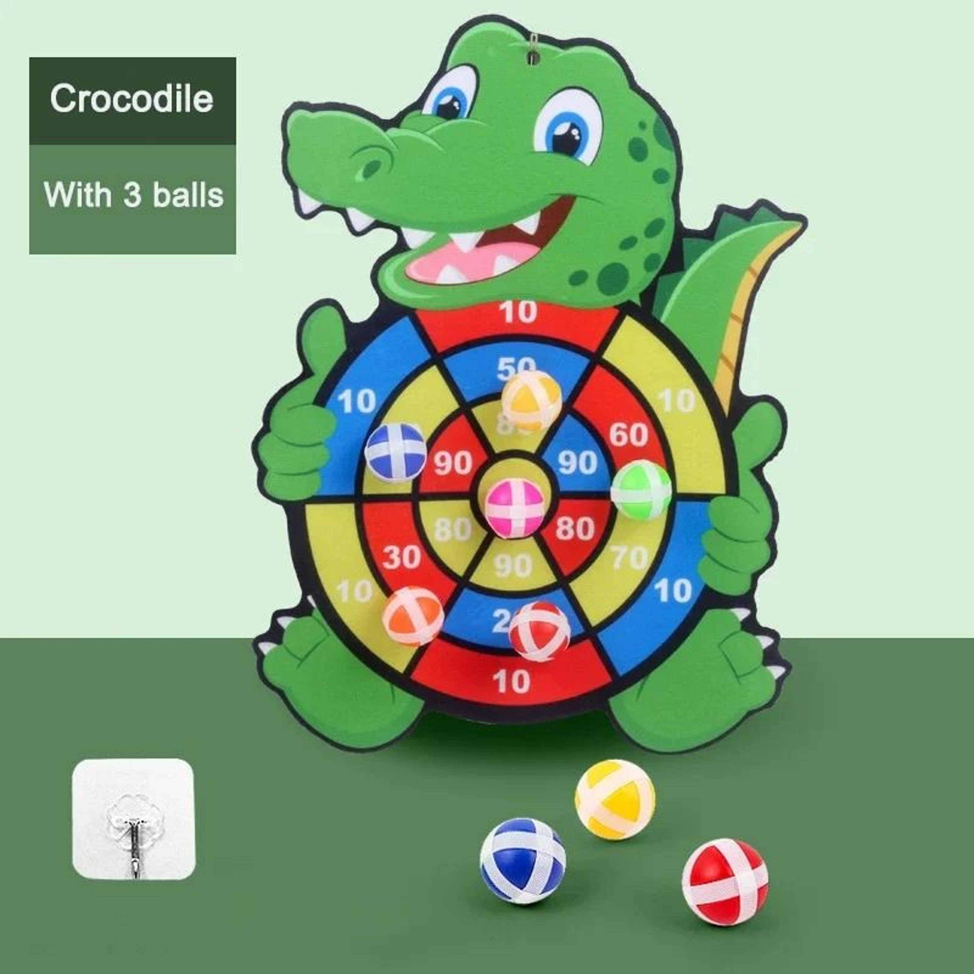 Educational Soft Dart Board Game For Kids Montessori Indoor Play Ages 3 To 7 2