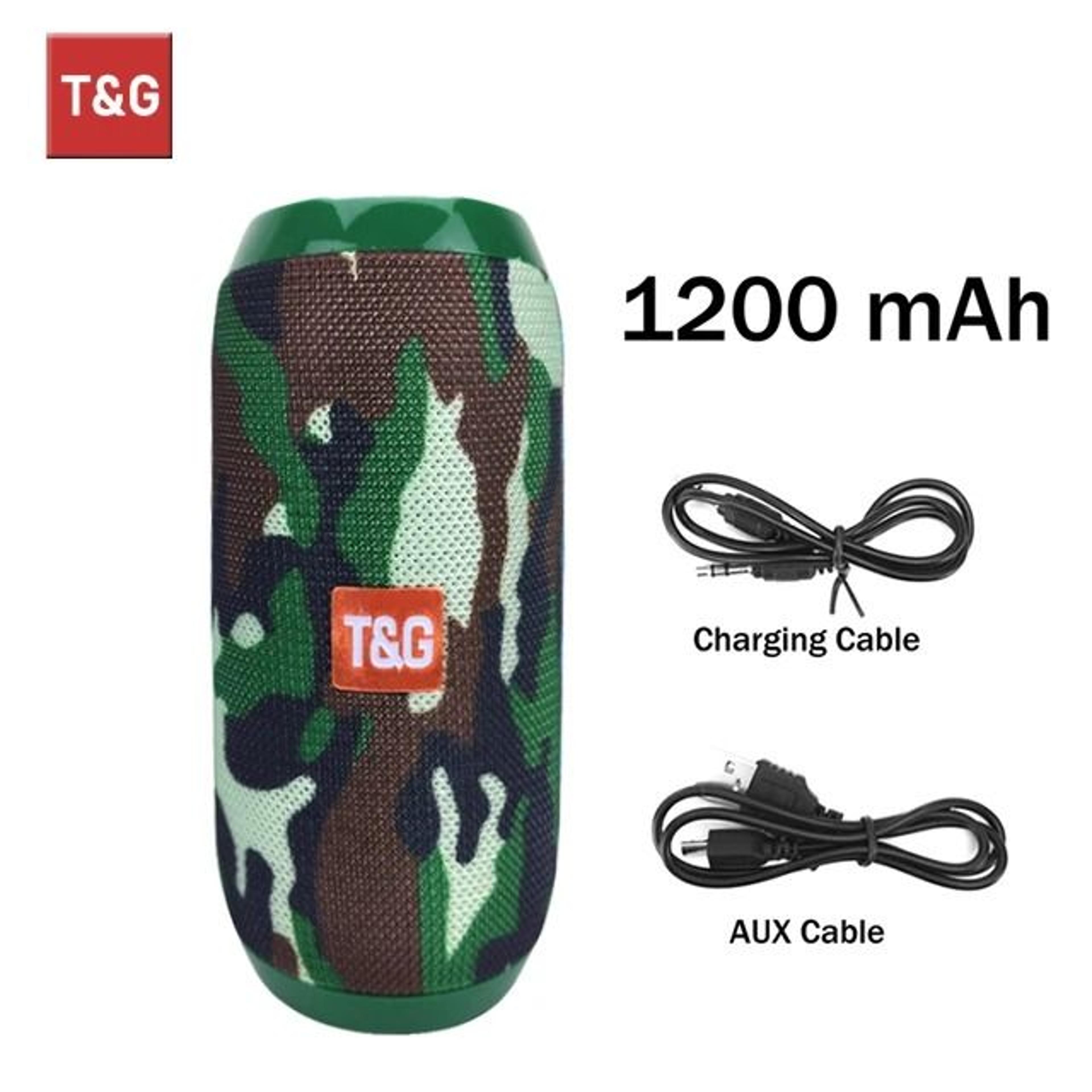 T G TG117 Portable Bluetooth Speaker Waterproof Outdoor Stereo Sound Box 3