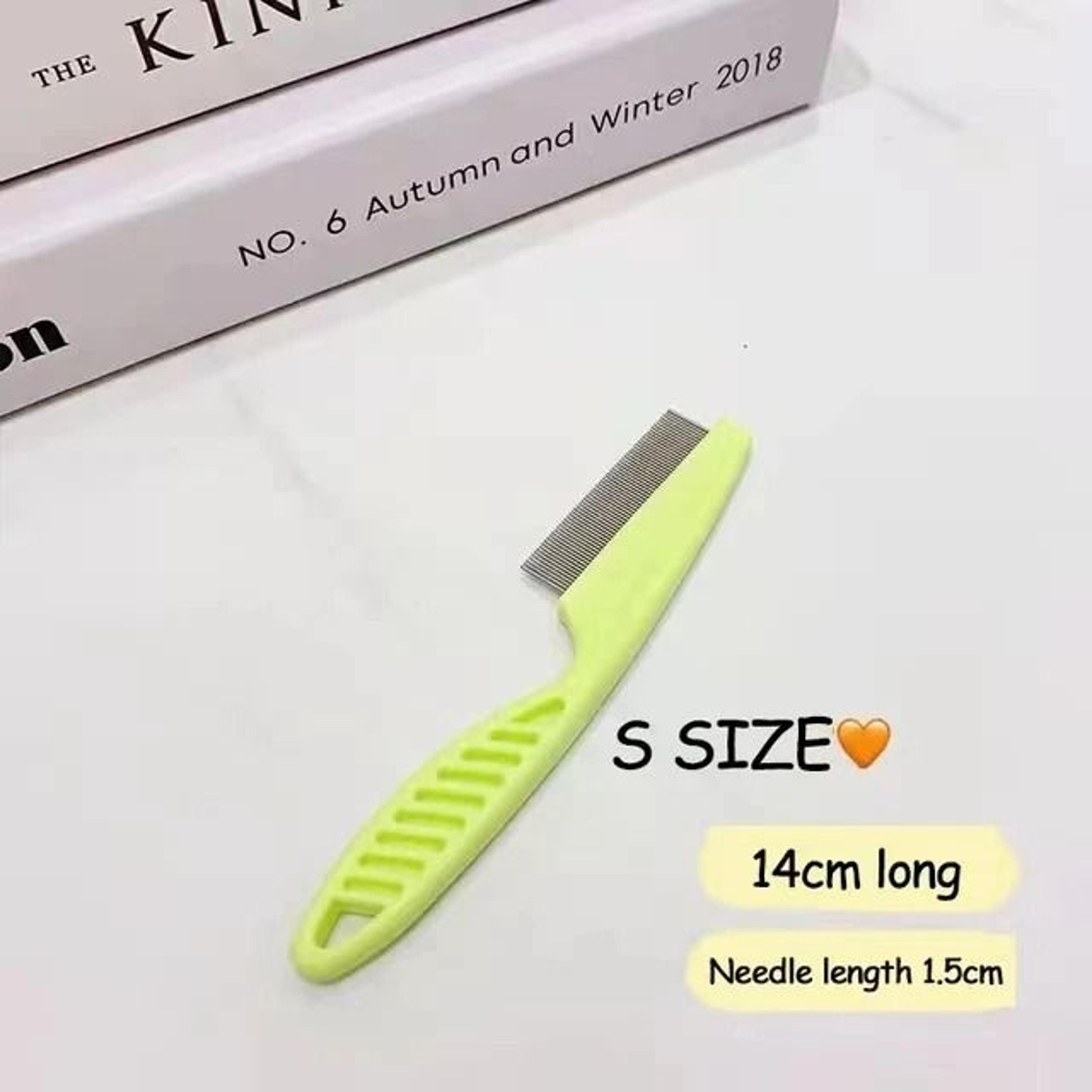 Stainless Steel Pet Grooming Comb Flea And Shedding Remover For Cats And Dogs 9