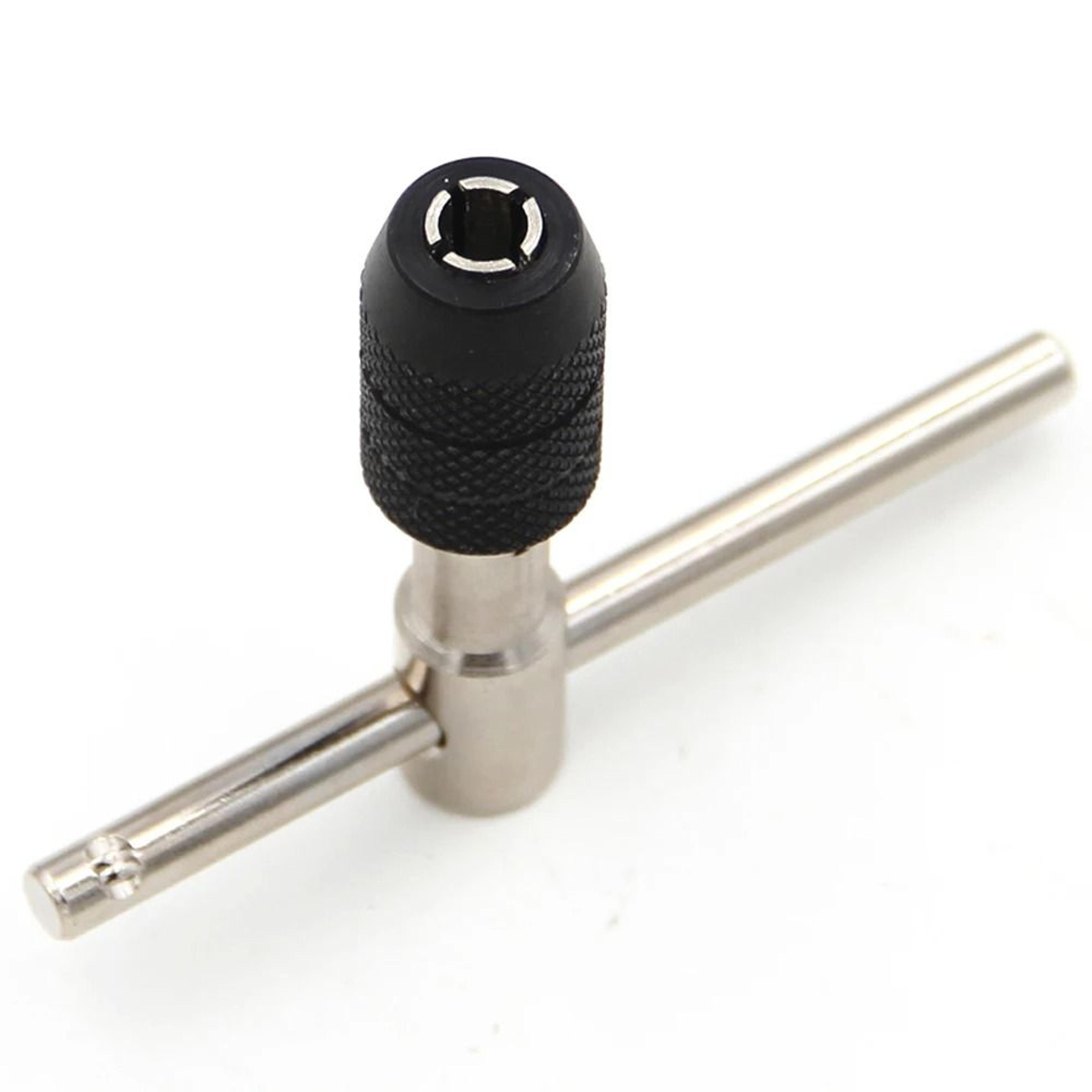 T Type Hand Tap Wrench Thread Tapping Tool Set M6 To M8 7