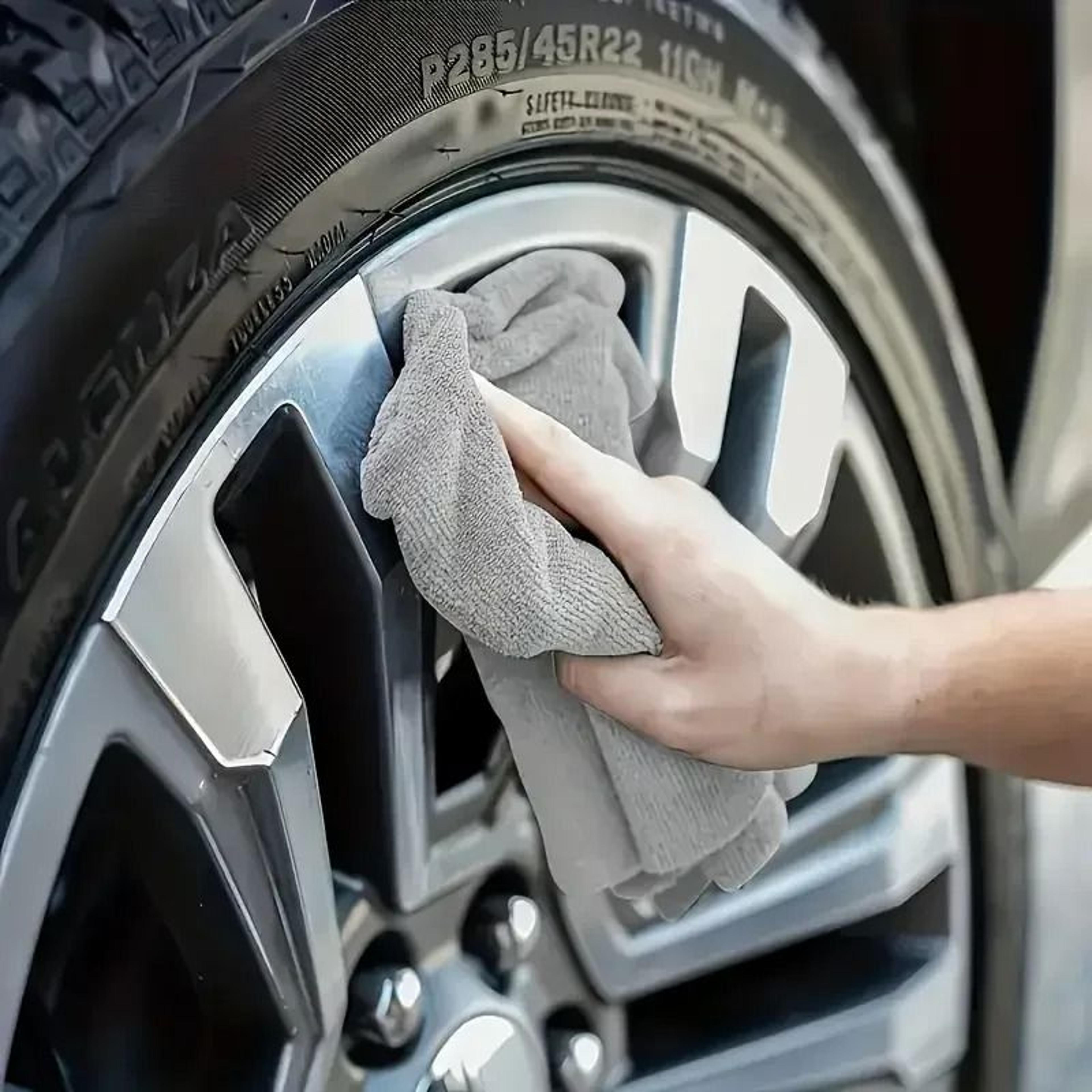 Thick Microfiber Cleaning Cloth Lint Free Absorbent Towel Set 9