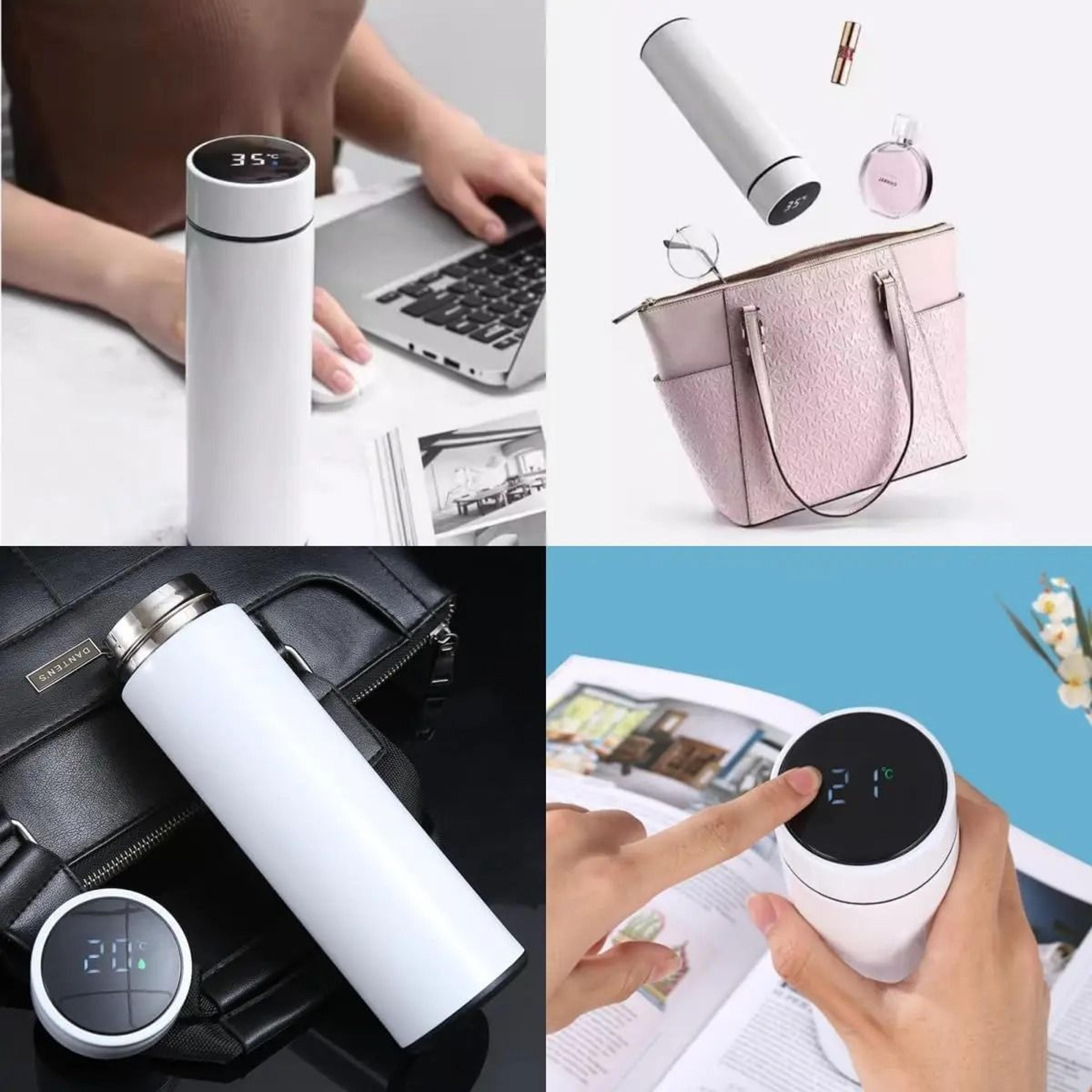 Smart Temperature Display Stainless Steel Vacuum Thermos Cup 500ml 13