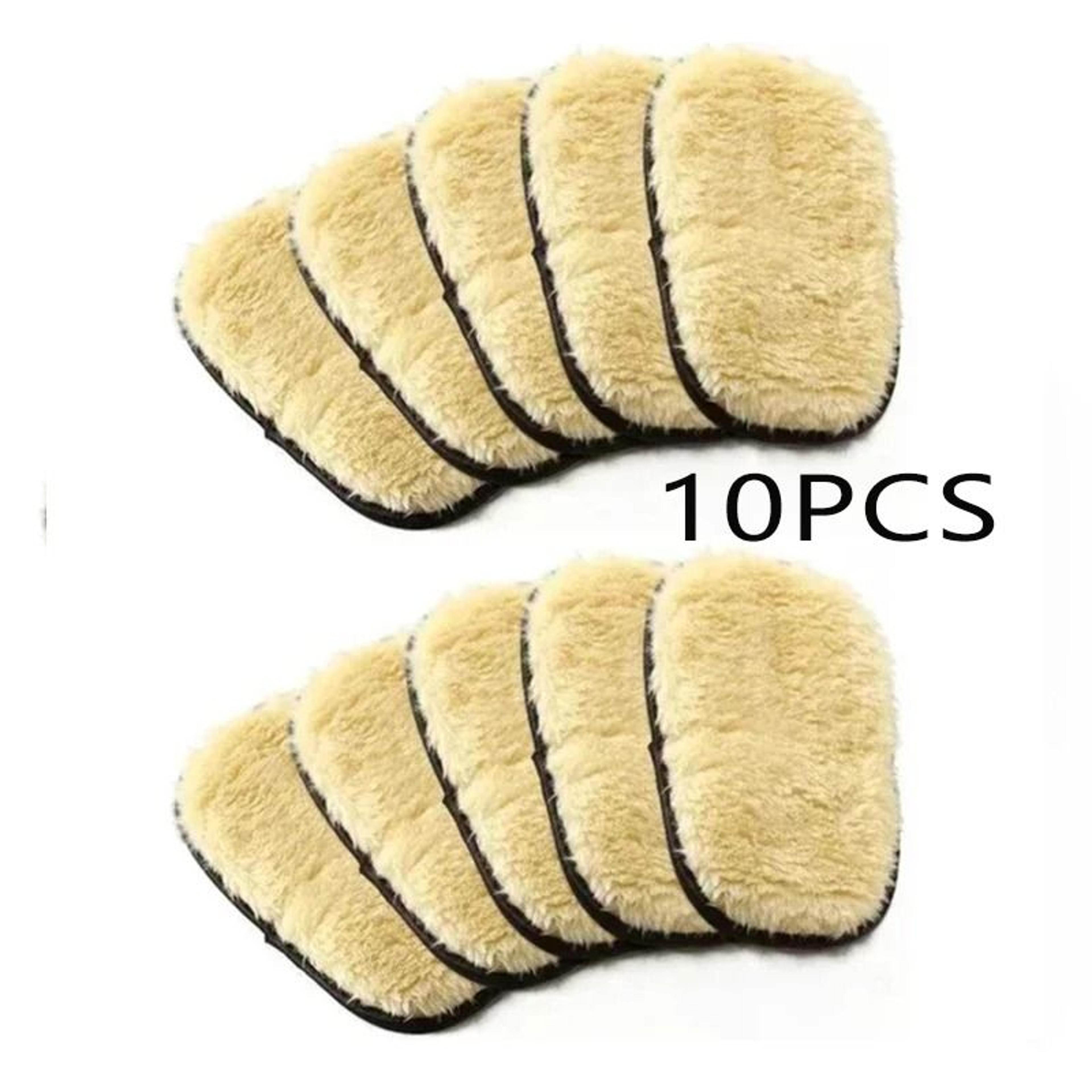 Plush Imitation Wool Car Wash Glove Thick Microfiber Cleaning Mitt 5