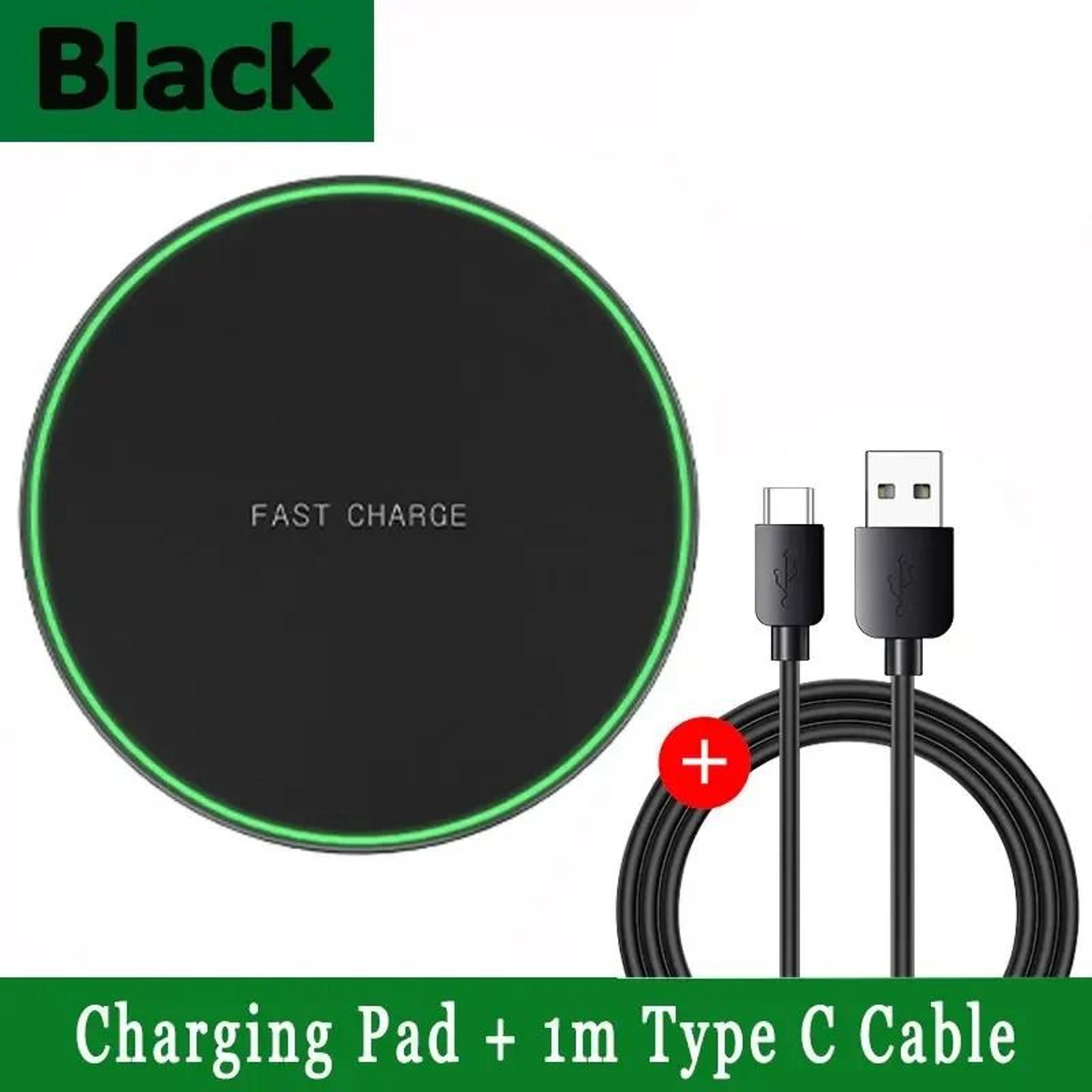 100W Fast Wireless Charger Pad Universal Qi Charging Station 6