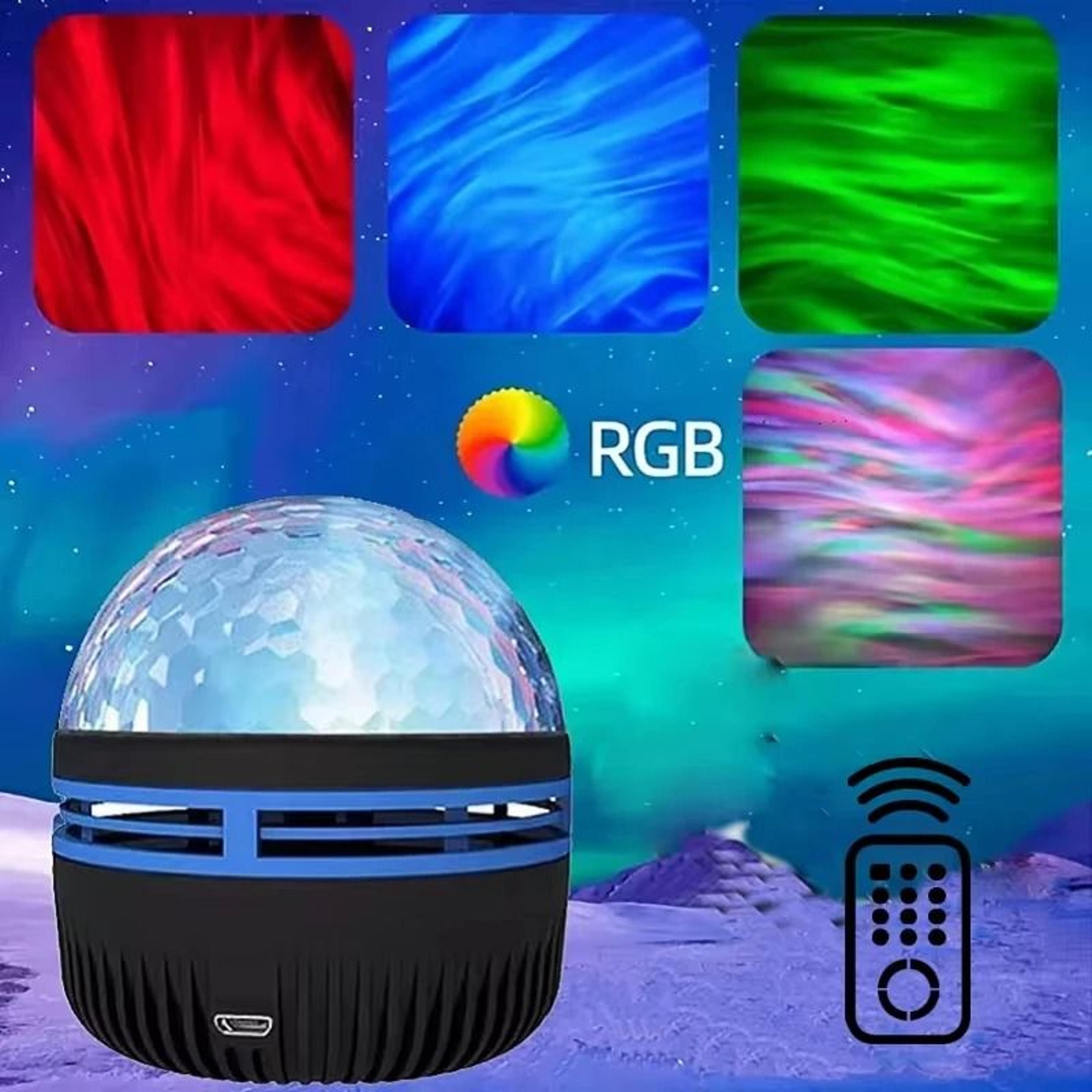 Star Galaxy Projector Night Light Ocean Wave Bedroom Ambient Lamp 2