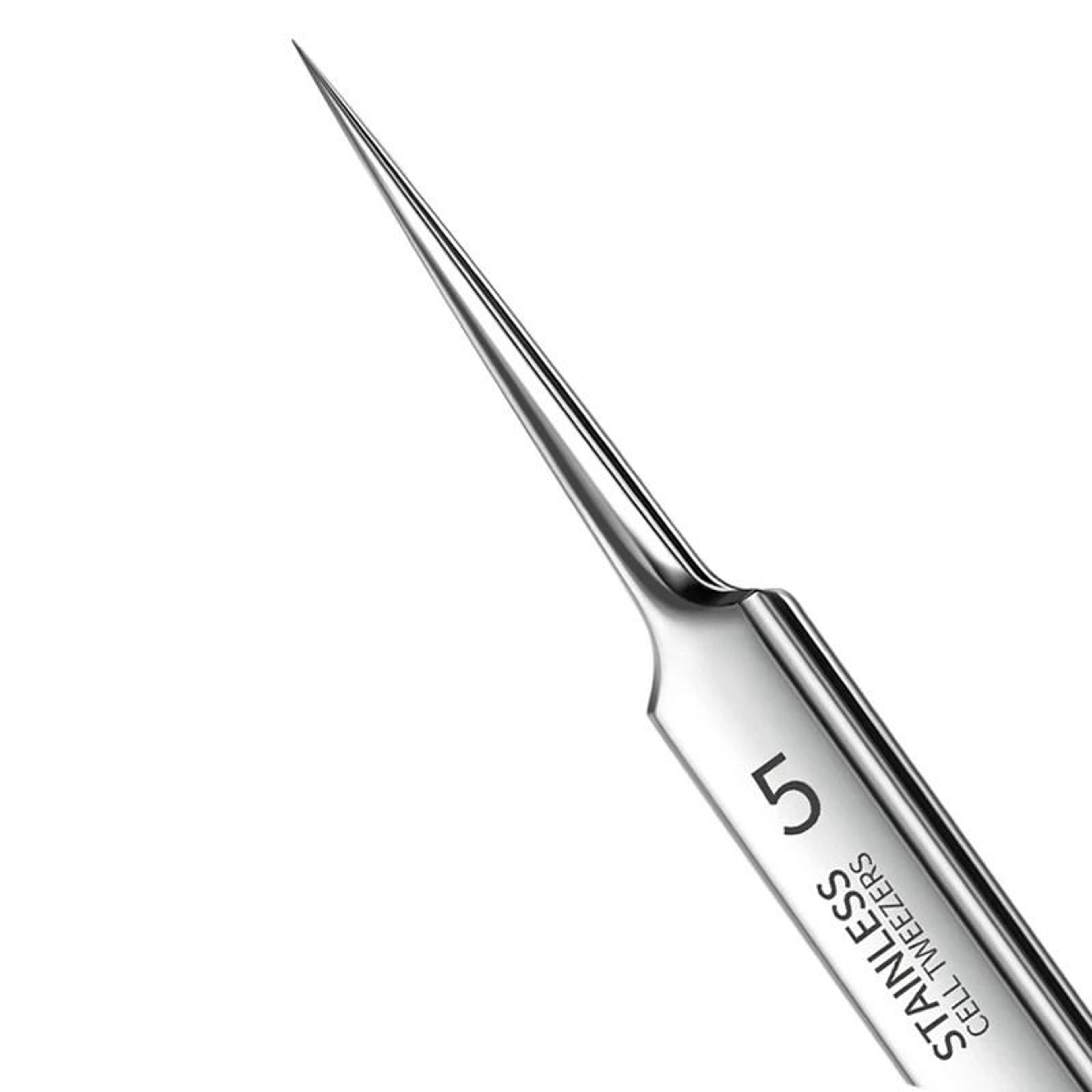 Ultra Fine Blackhead Removal Tool Acne Extractor Needle With Precision Tweezers 0