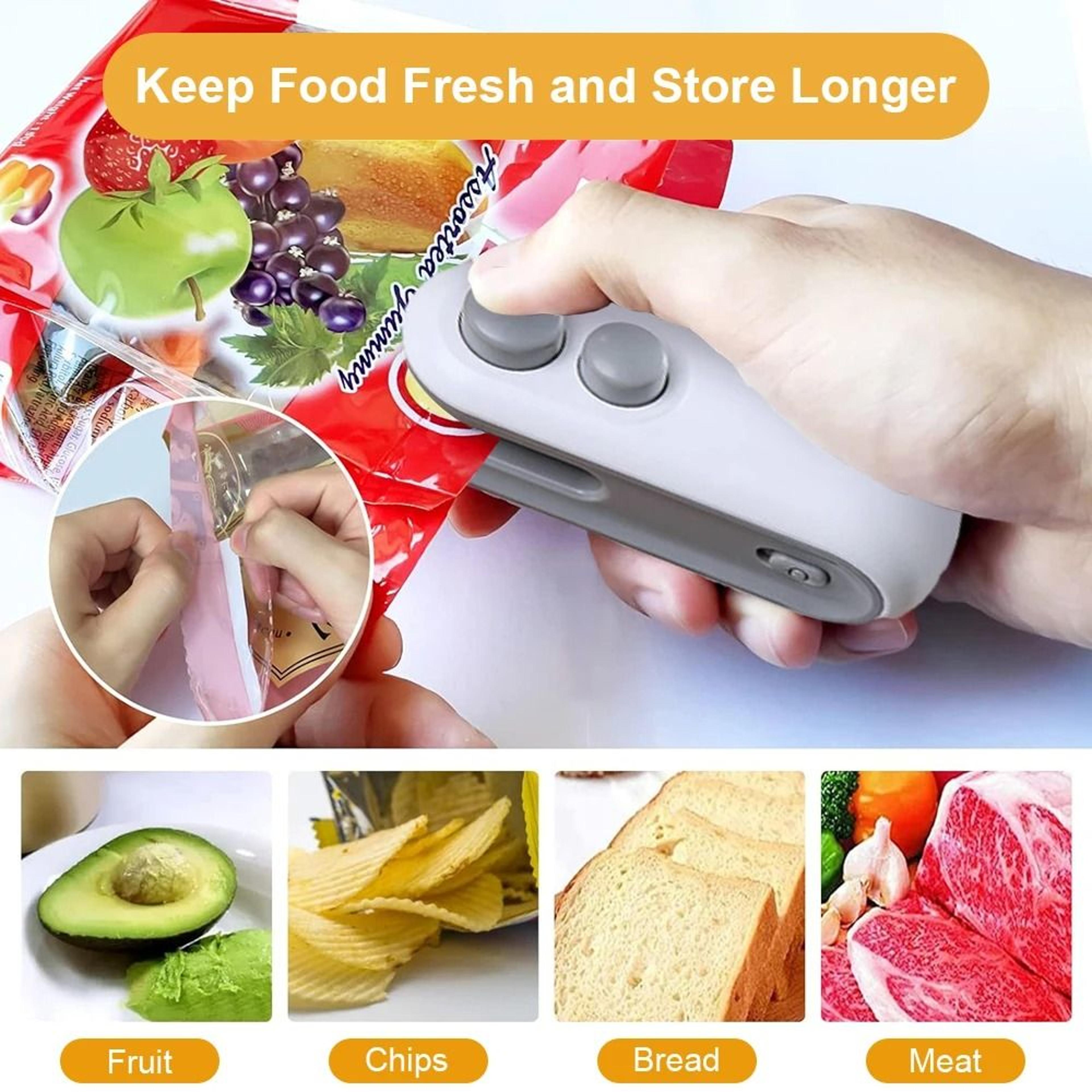 Mini Handheld Heat Sealer Portable Plastic Bag Sealing Machine 8