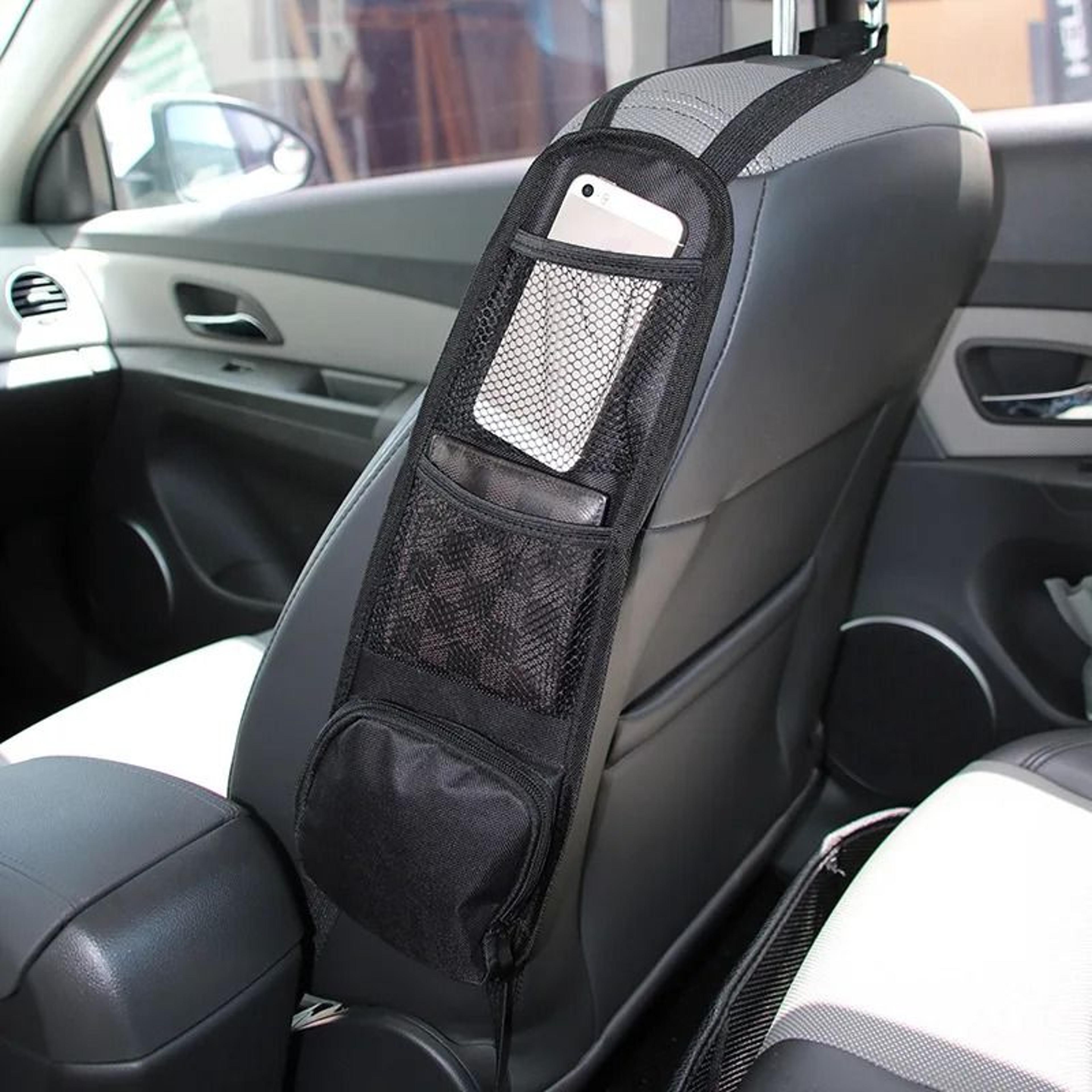 Car Backseat Organizer With Touch Screen Tablet Holder And Storage Pockets 1