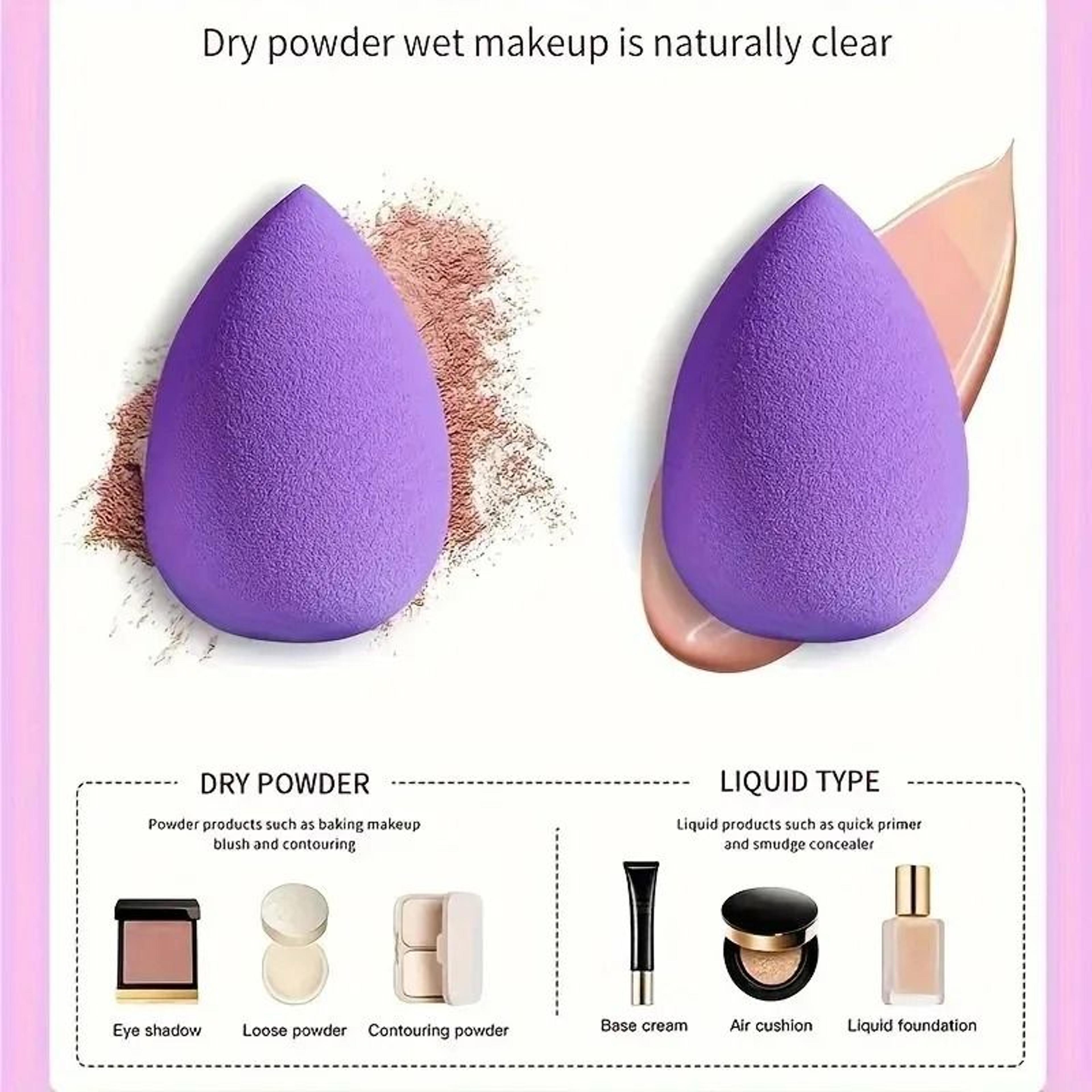 Professional Makeup Sponge Set Soft Beauty Blender Sponges For Flawless Application 4