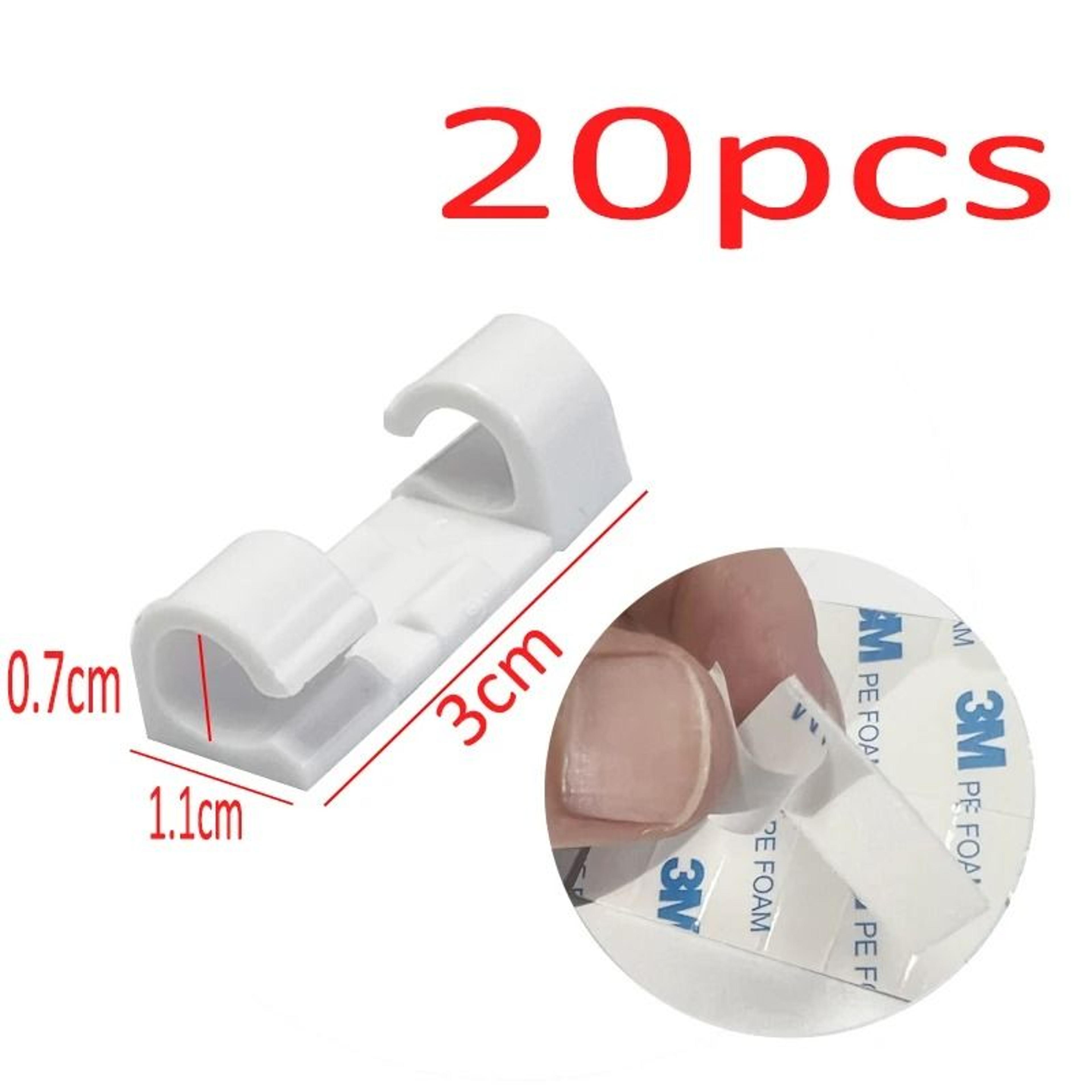 Cable Organizer Clips For Desktop Cable Management USB Cord Holder 5