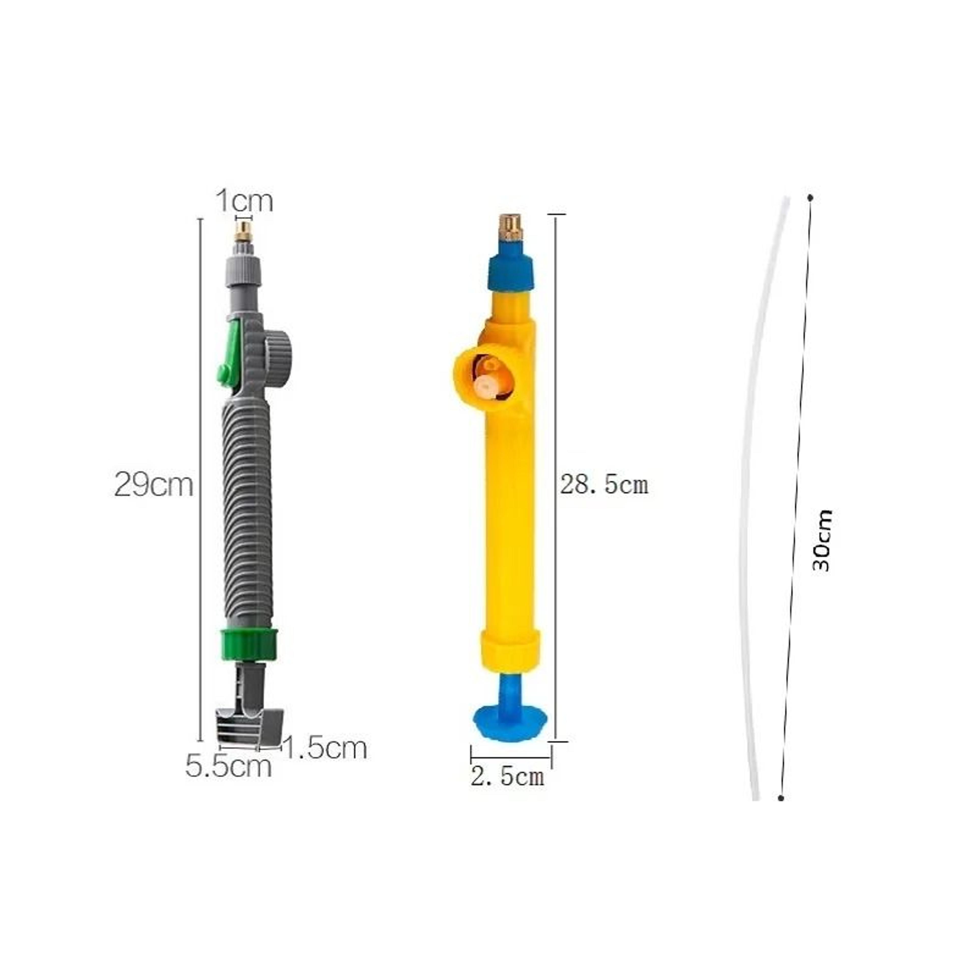 High Pressure Manual Garden Sprayer Adjustable Bottle Spray Nozzle 7