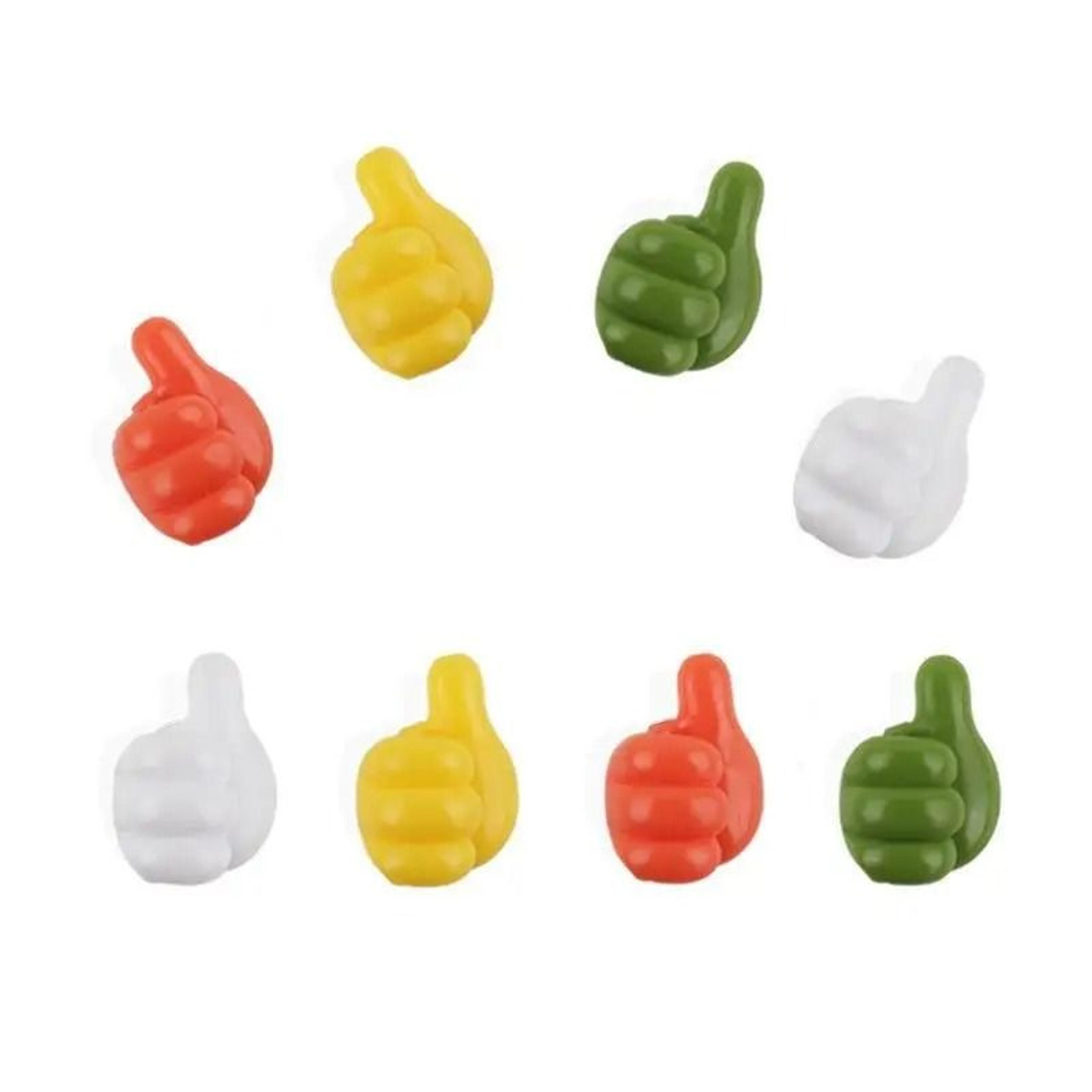 Hand Shape Cable Organizer Hook Self Adhesive Cord Holder For Car And Home 10