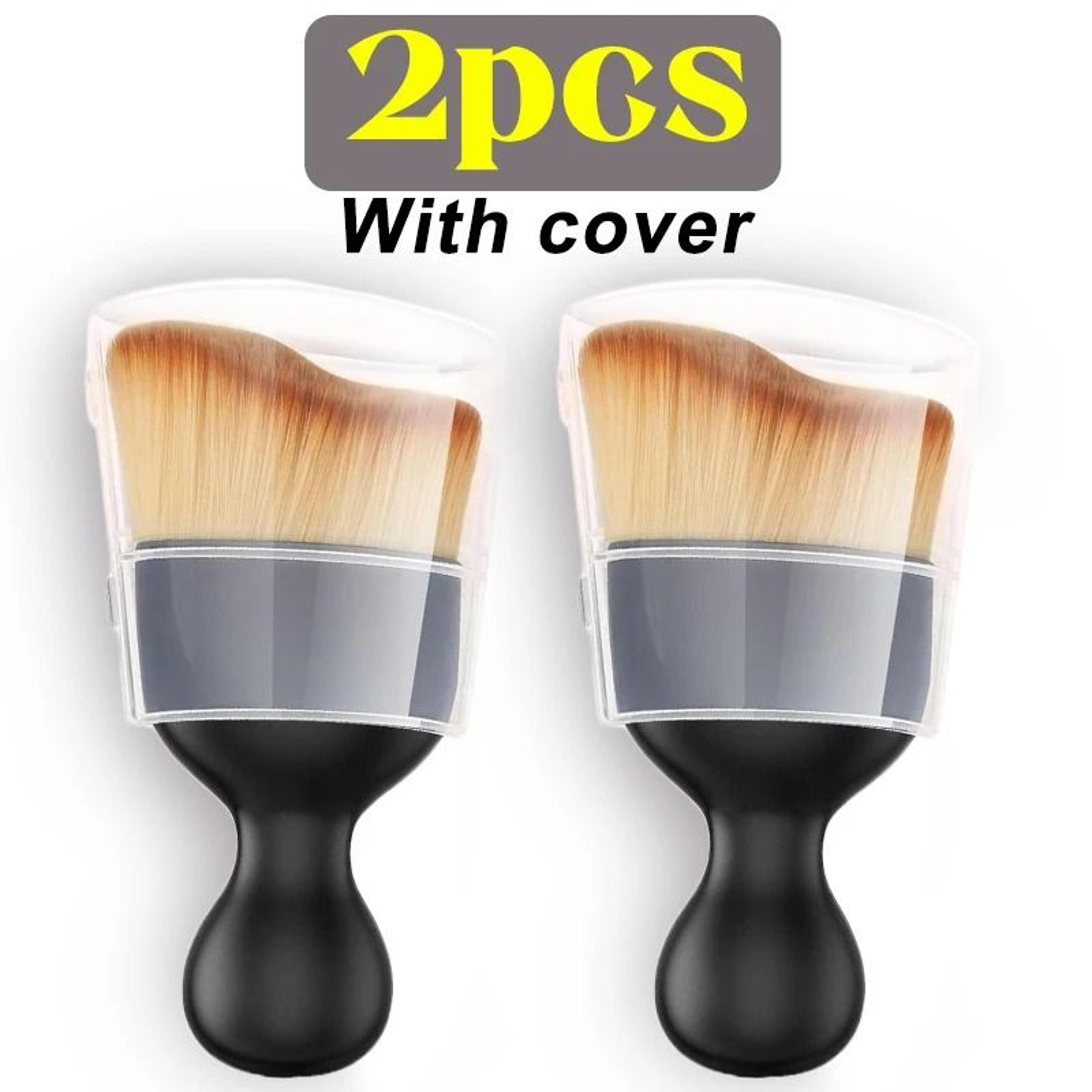 Soft Fur Car Interior Cleaning Brush Dust Detailing Tool With Cover 4