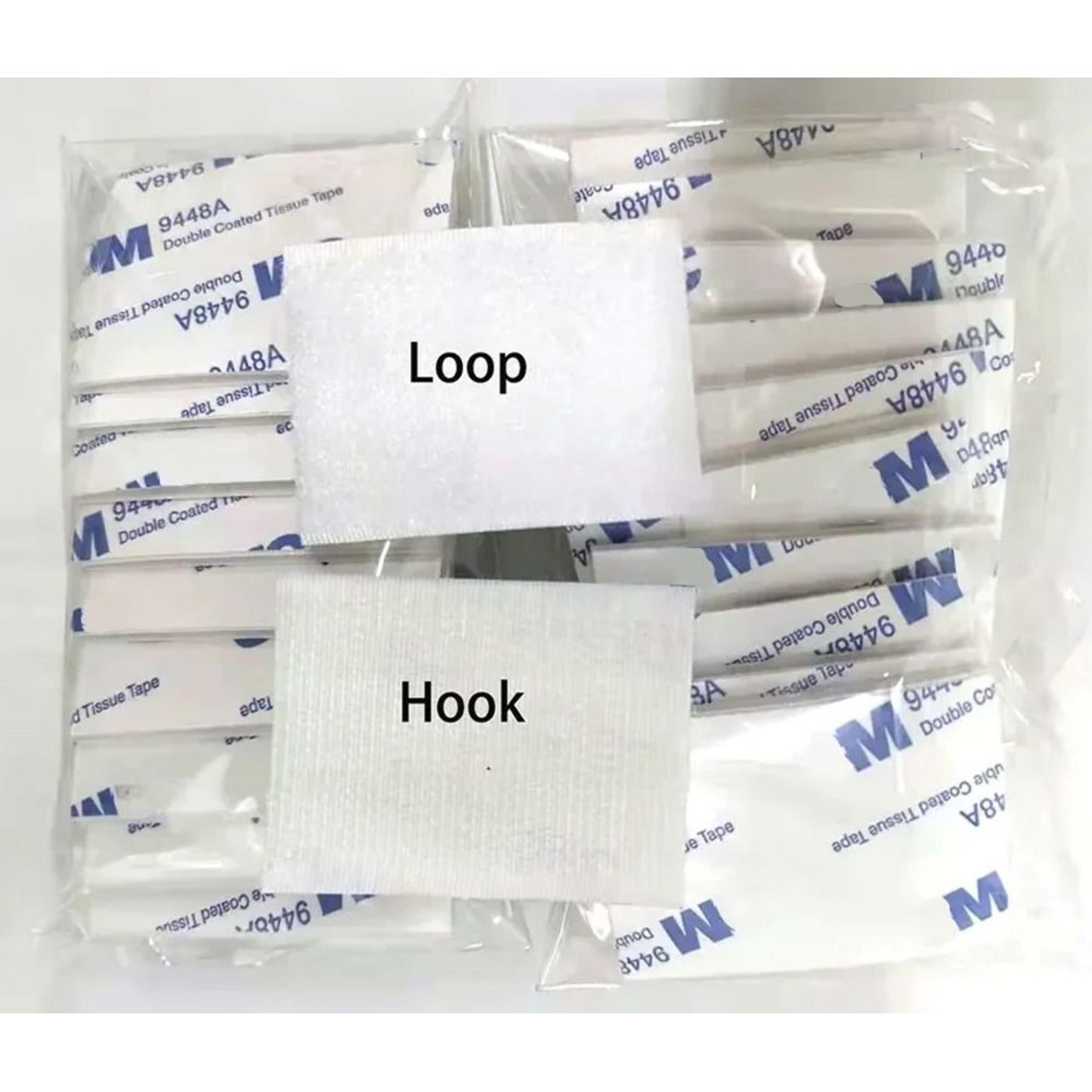Self Adhesive Hook And Loop Fastener Tape Strong Nylon Mounting Pads 1