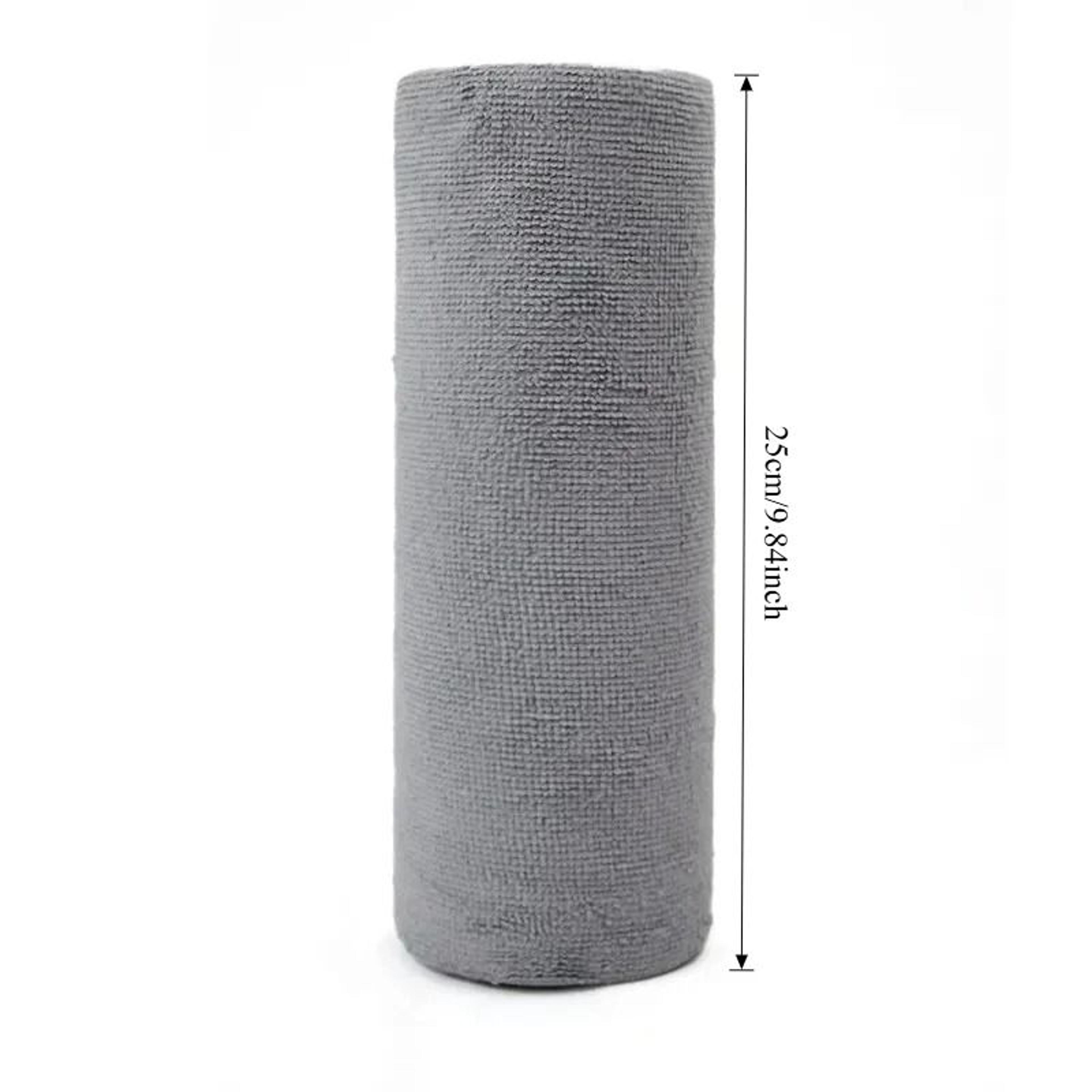 Reusable Microfiber Cleaning Wipe Roll Kitchen Cloth Paper Towel Alternative 8