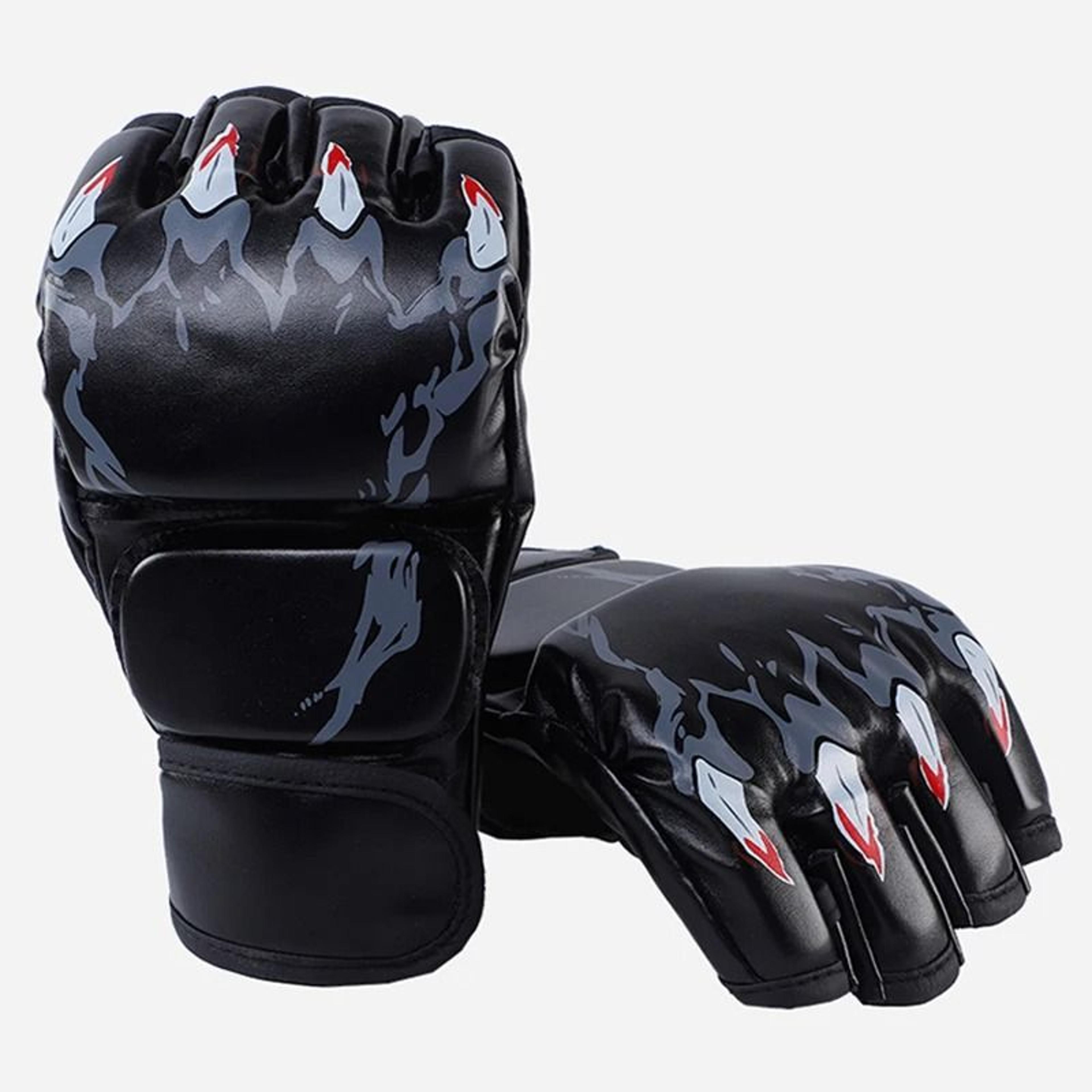 Half Finger Boxing Gloves For Training Taekwondo Karate And Fitness 3