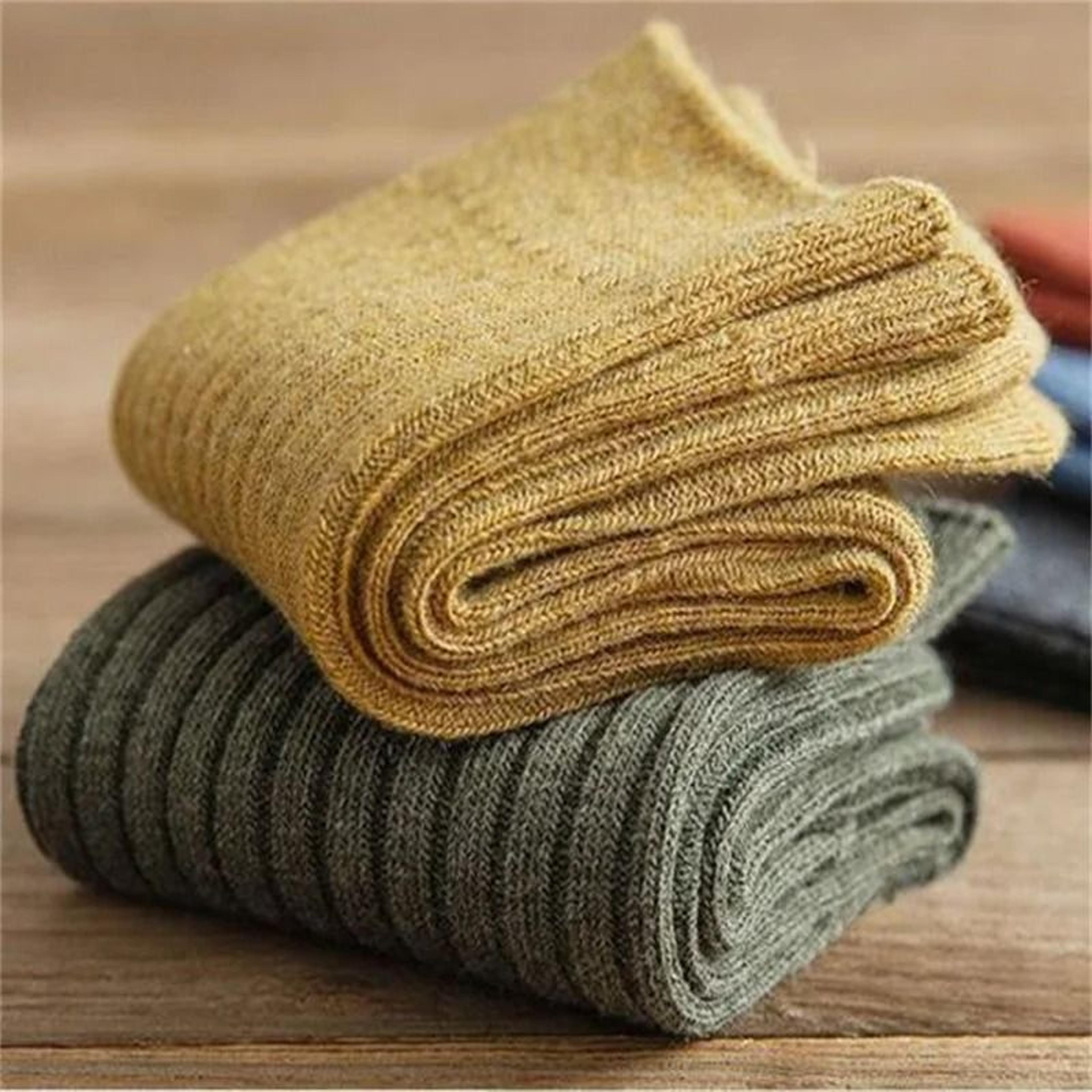 Womens Striped Crew Socks Soft Breathable Casual Daily Wear Multipack 7