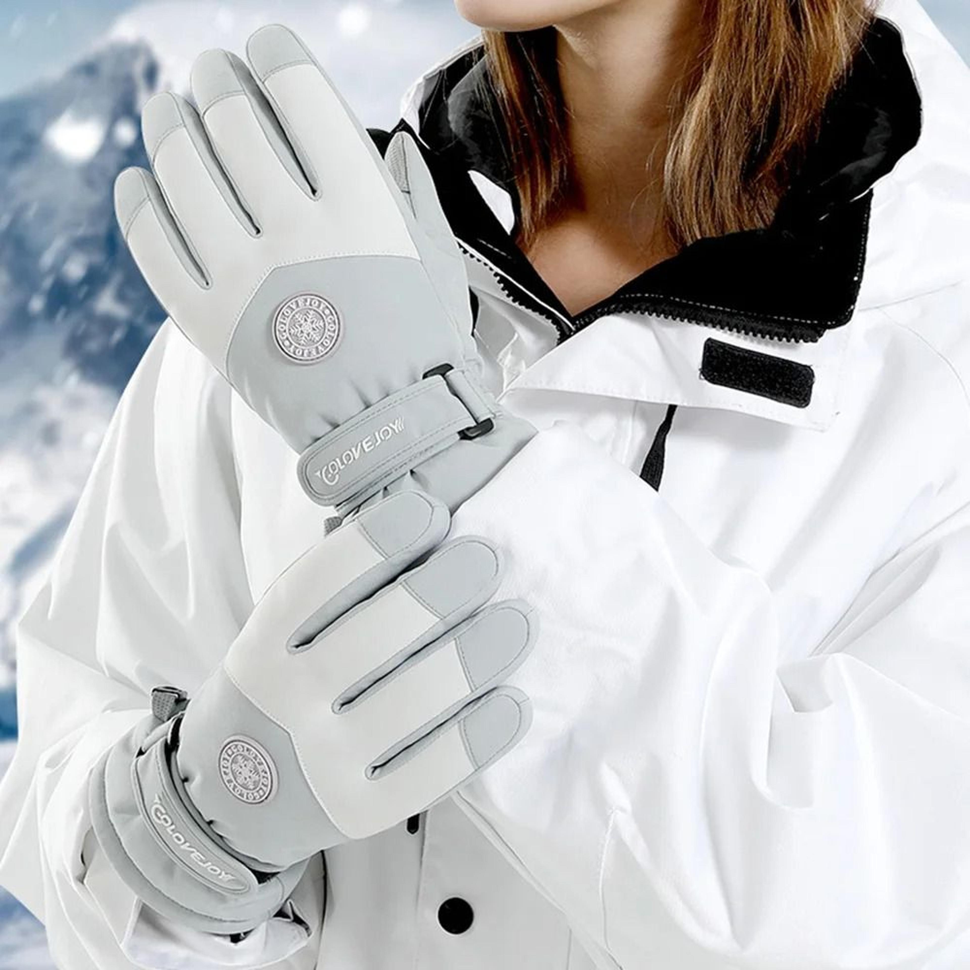 Waterproof Winter Ski Gloves Touch Screen Thermal Snow Gloves 0