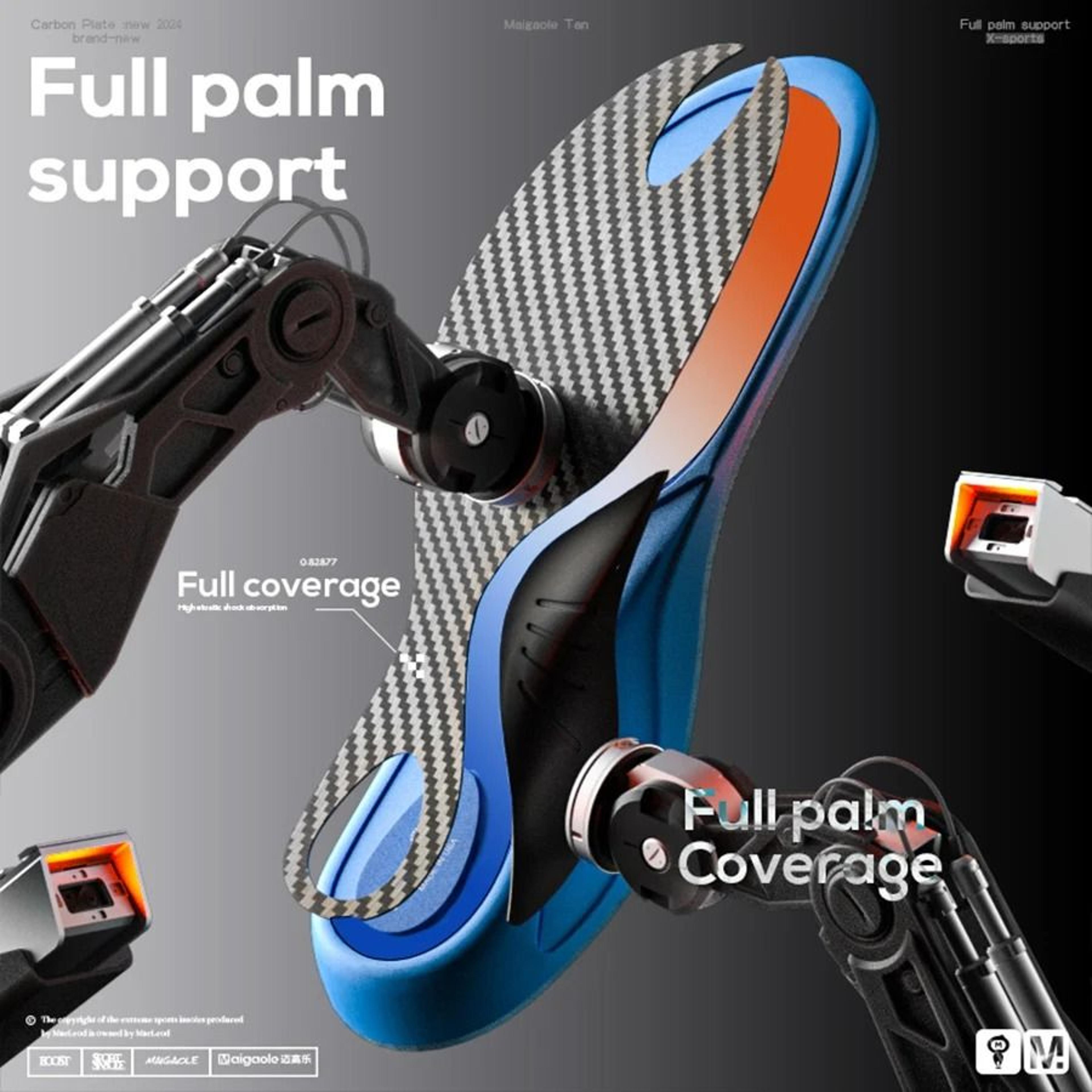 Carbon Plate Basketball Insoles With Strong Arch Support And Rebound Cushioning 3