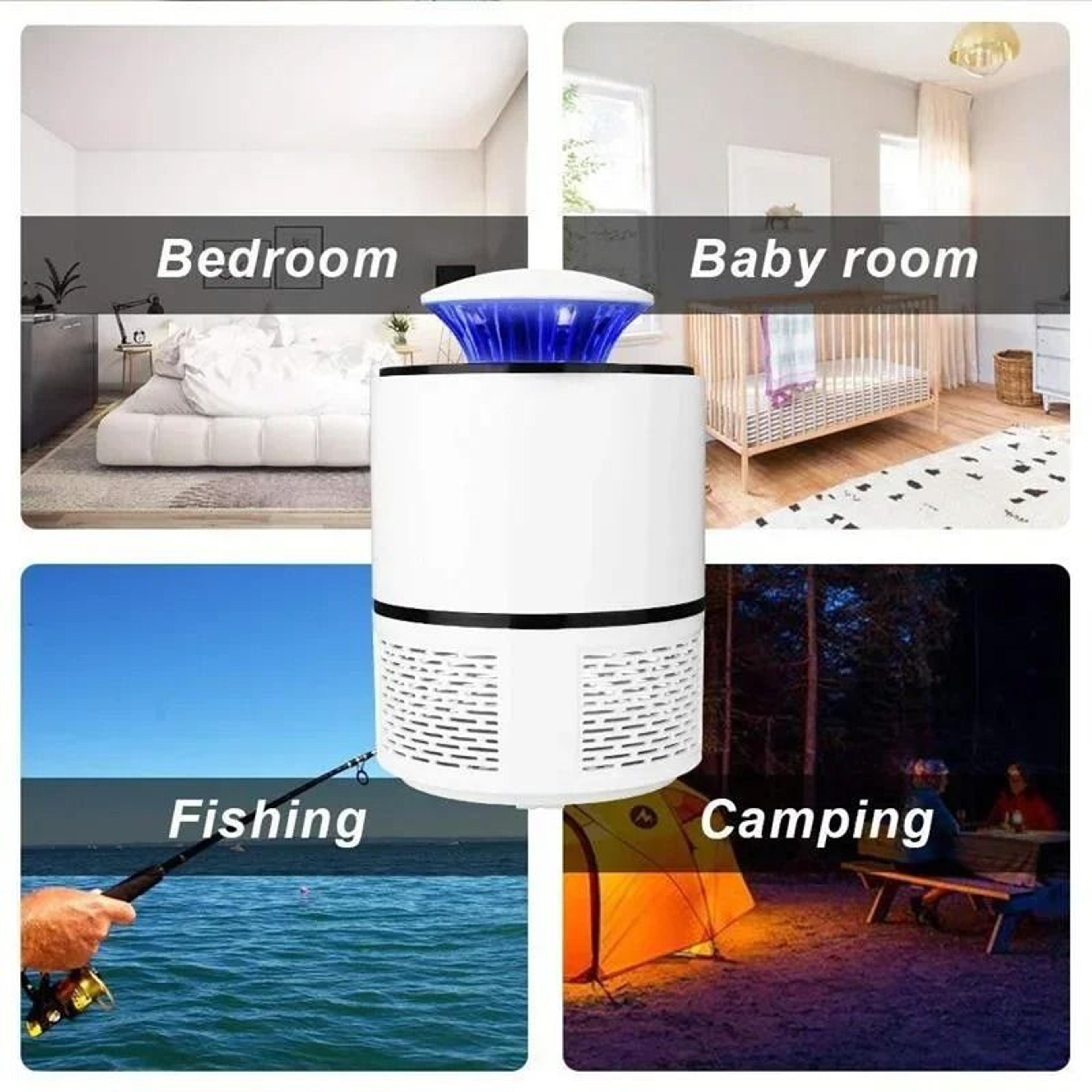 Portable Electric Mosquito Flycatcher USB Mosquito Killer Lamp 1