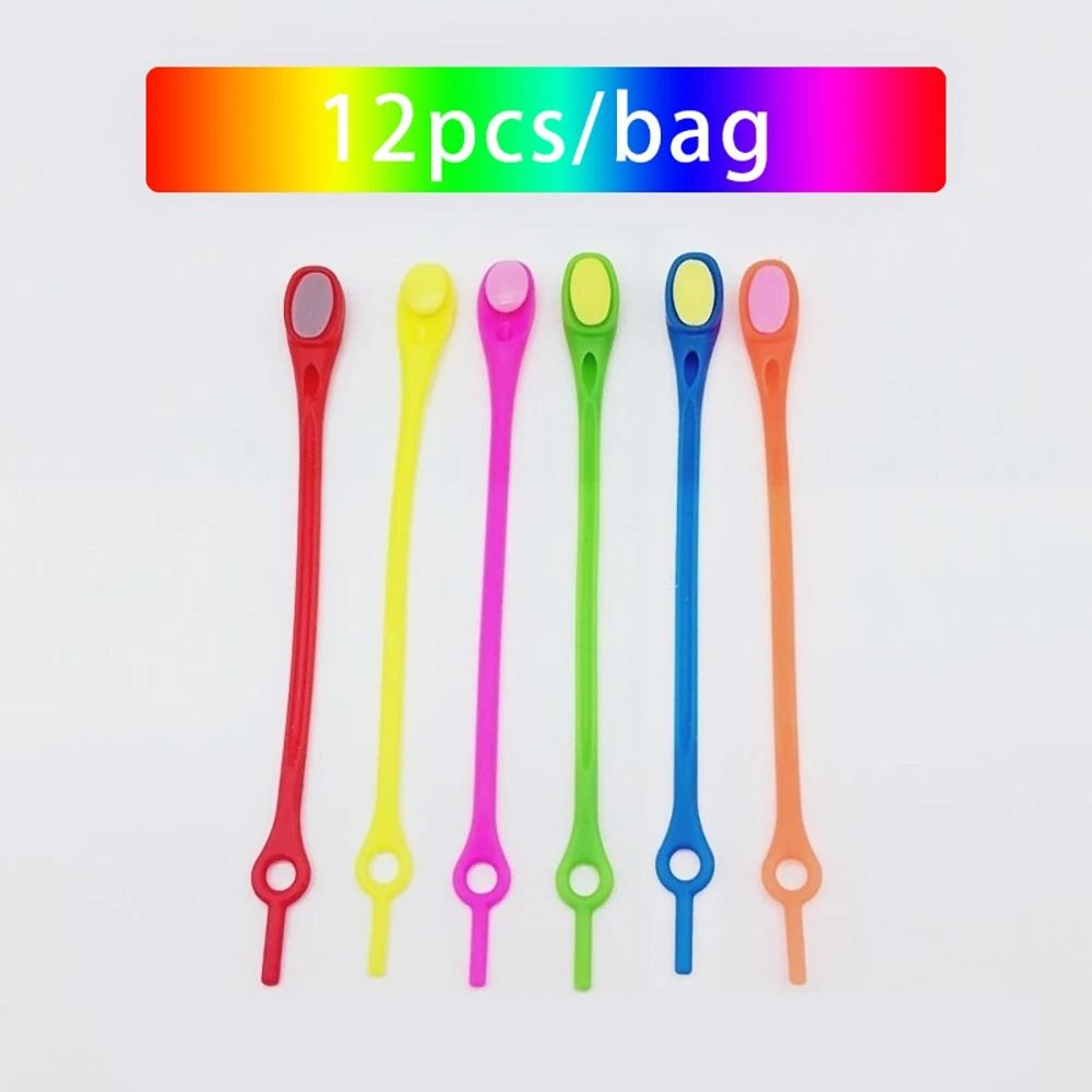 No Tie Silicone Shoelaces Elastic Stretch Laces For Sneakers Adults And Kids 13